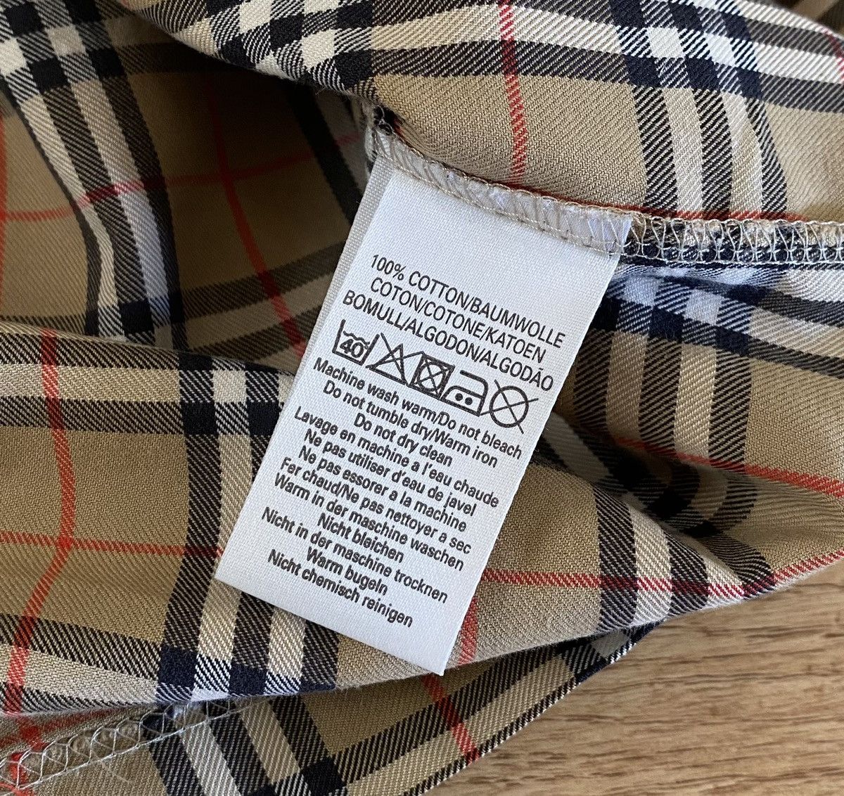 Burberry Burberry’s Nova Check Polo x Vintage x Luxury Size US L / EU 52-54 / 3 - 7 Thumbnail