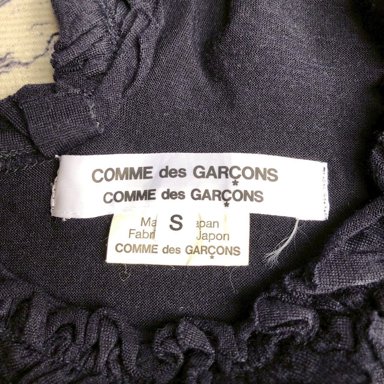 Comme des Garcons Comme des Garcons Frill Neck Wool Top Black Size S / US 4 / IT 40 - 6 Thumbnail