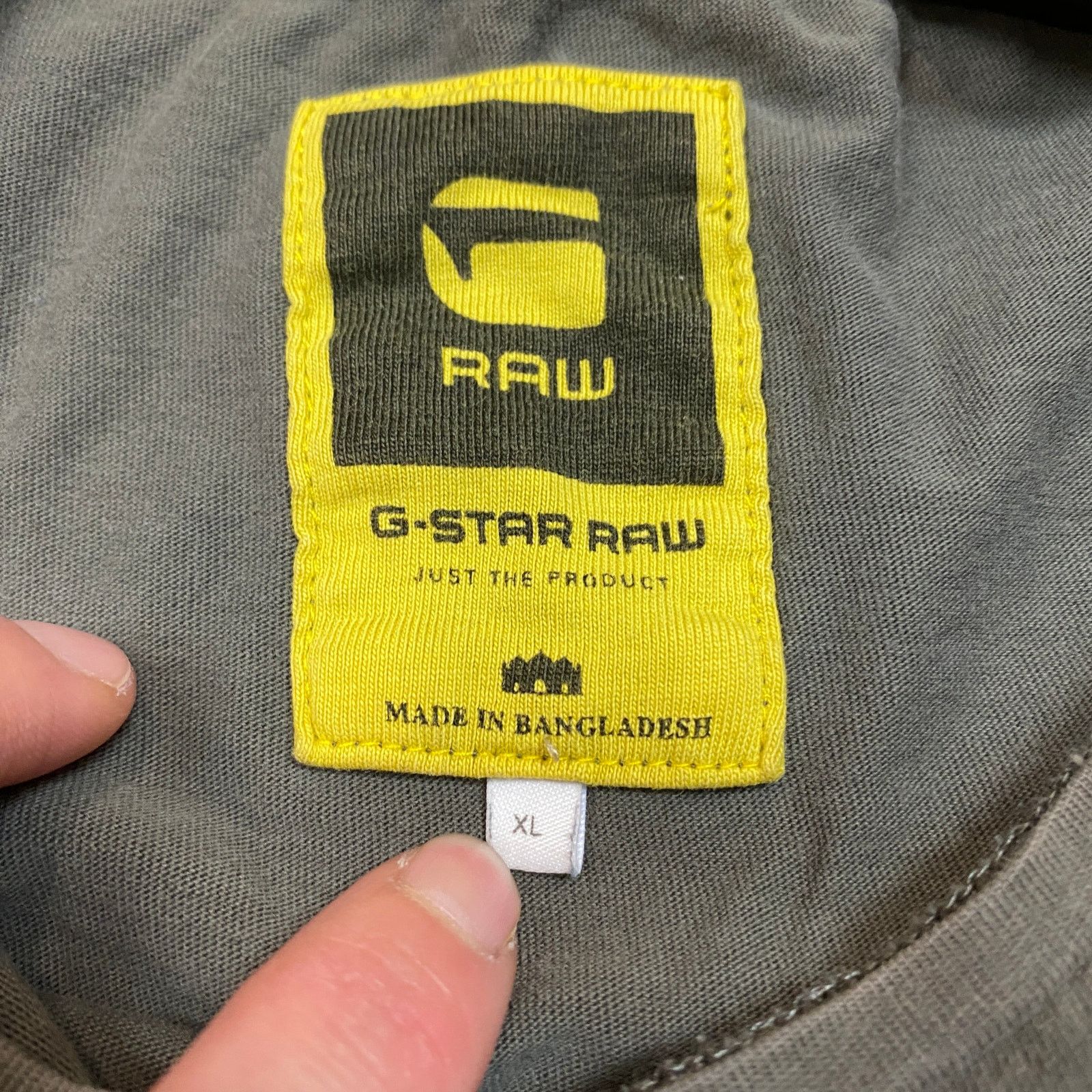 G-Star G Star Raw Hook Round Neck Short Sleeve T Shirt Men's Medium Size US M / EU 48-50 / 2 - 6 Thumbnail