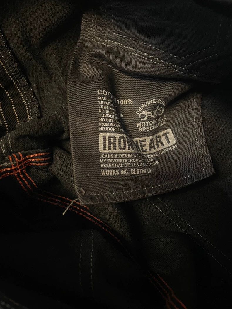 Iron Heart Iron Heart Black heavyweight 21oz slightly spicy heavyweig Size US 31 - 7 Thumbnail