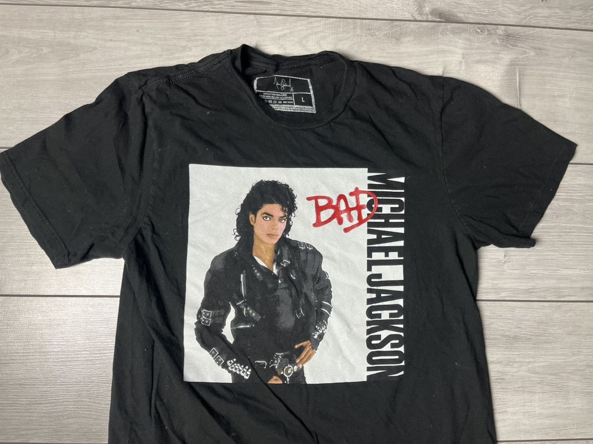 Michael Jackson Michael Jackson bad Tshirt size Large Size US L / EU 52-54 / 3 - 3 Thumbnail