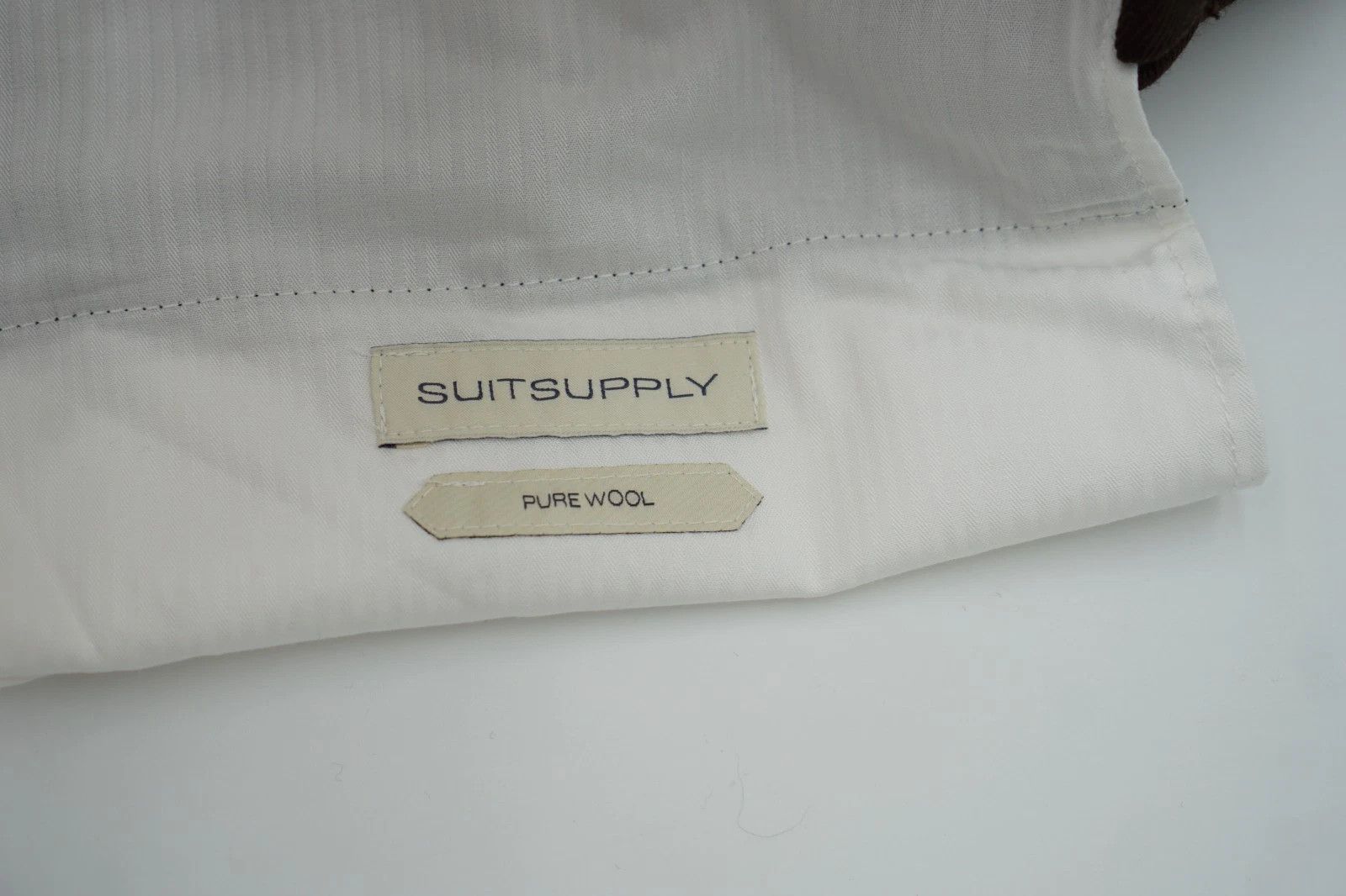 Suitsupply Men Suitsupply Pants Pure Wool Vigo Brown Size UK/US40 Size 40R - 6 Thumbnail