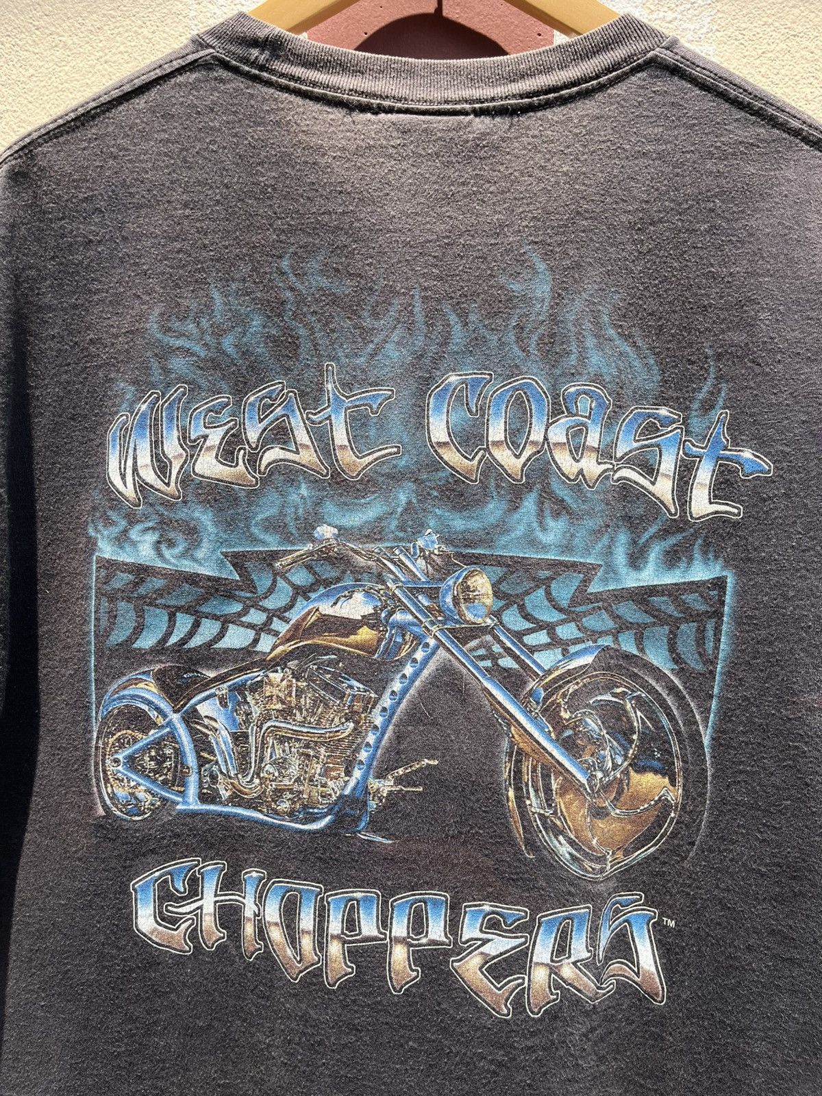 Vintage Faded chrome west coast choppers Size US L / EU 52-54 / 3 - 2 Thumbnail