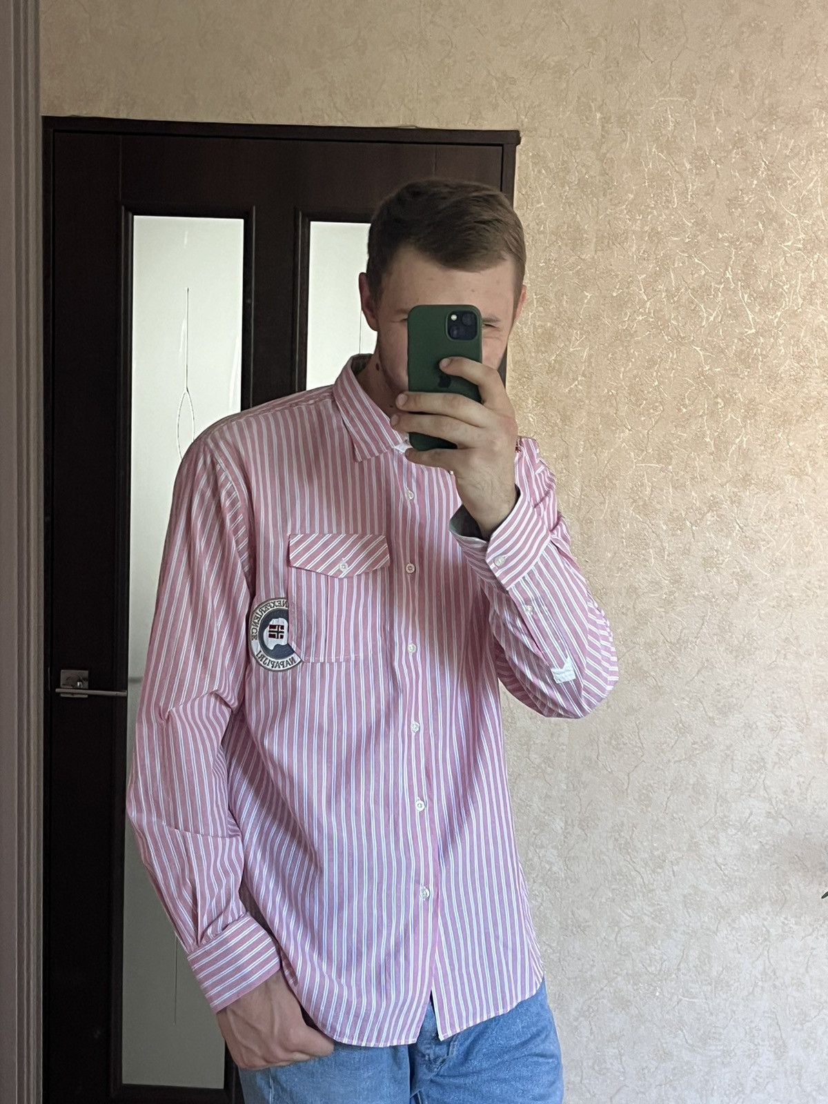 Napapijri Napapijri shirt striped oversized overshirt vintage Size US XXL / EU 58 / 5 - 3 Thumbnail