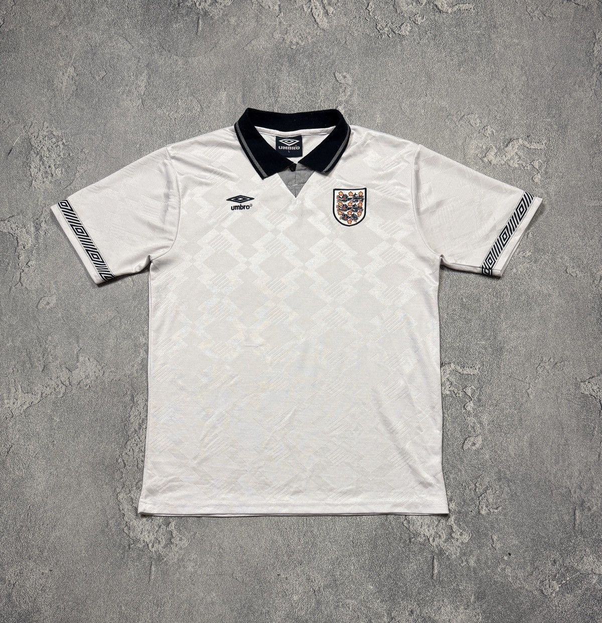 Umbro Vintage 00s Umbro England Polo tee Football Size US L / EU 52-54 / 3 - 1 Thumbnail