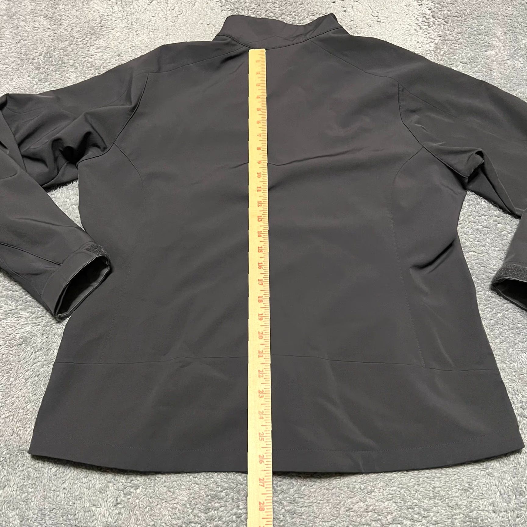Vintage REI Jacket Womens XL Soft Shell Nylon Black Gray Outdoors Nylon Jacket Womens XL Regular Black Gray Outdoors Nylon Mens? Size XL / US 12-14 / IT 48-50 - 4 Thumbnail