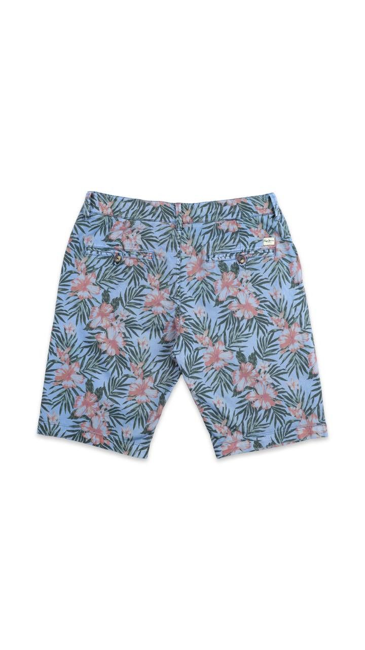Pepe Jeans PEPE JEANS Printed chino shorts Size US 32 / EU 48 - 2 Thumbnail