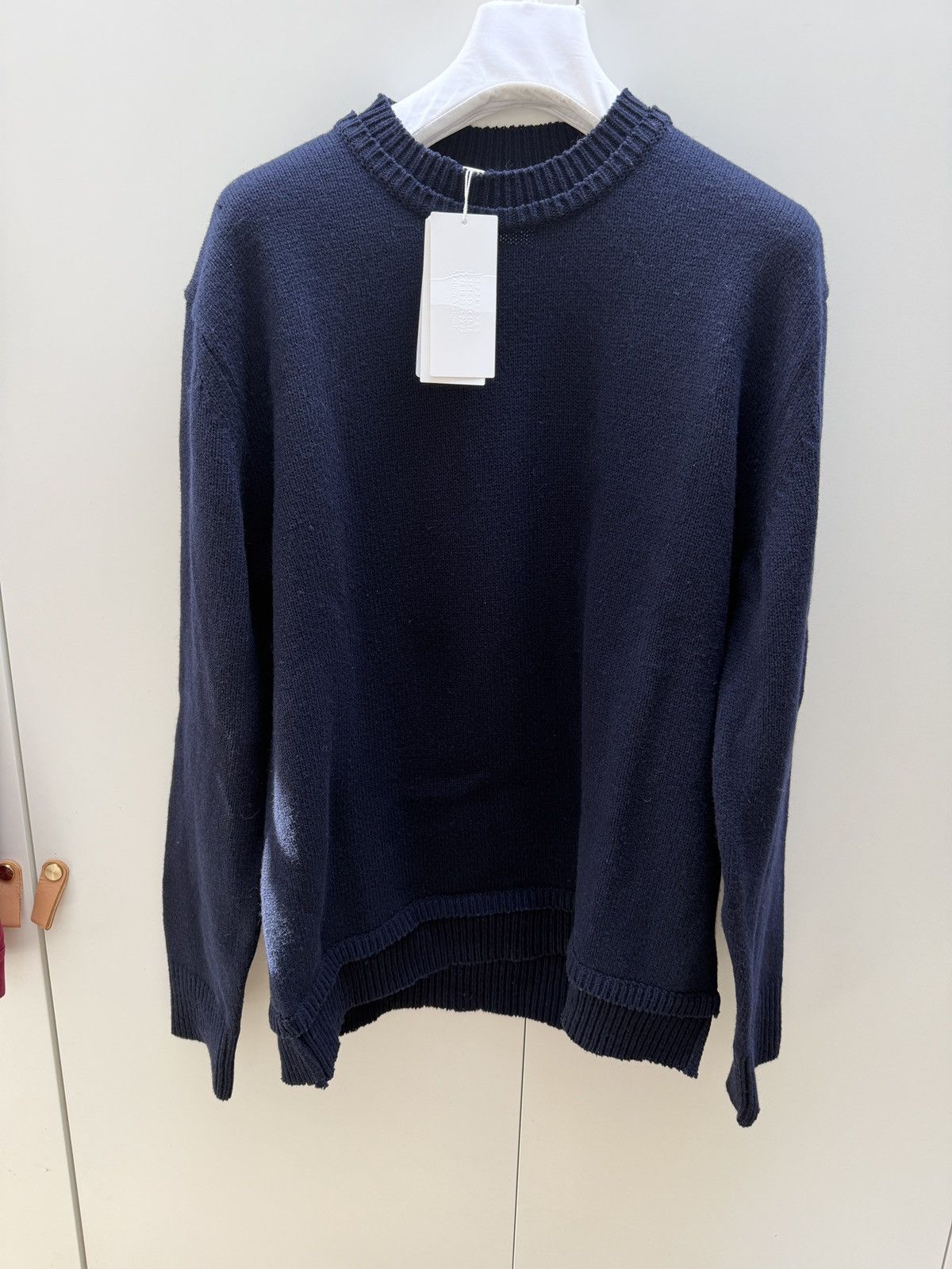 Elbow Patch Wool Sweater