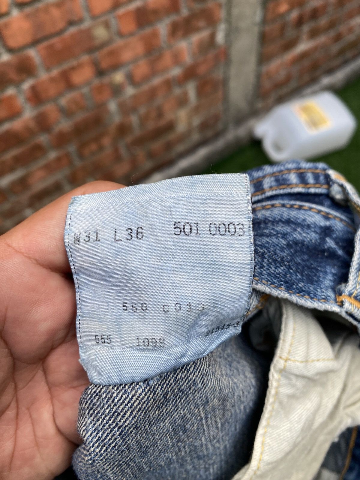 Levi's Vintage Clothing W30x32.5 Vintage levi's 501xx redline made in USA #555 Size US 30 / EU 46 - 8 Thumbnail