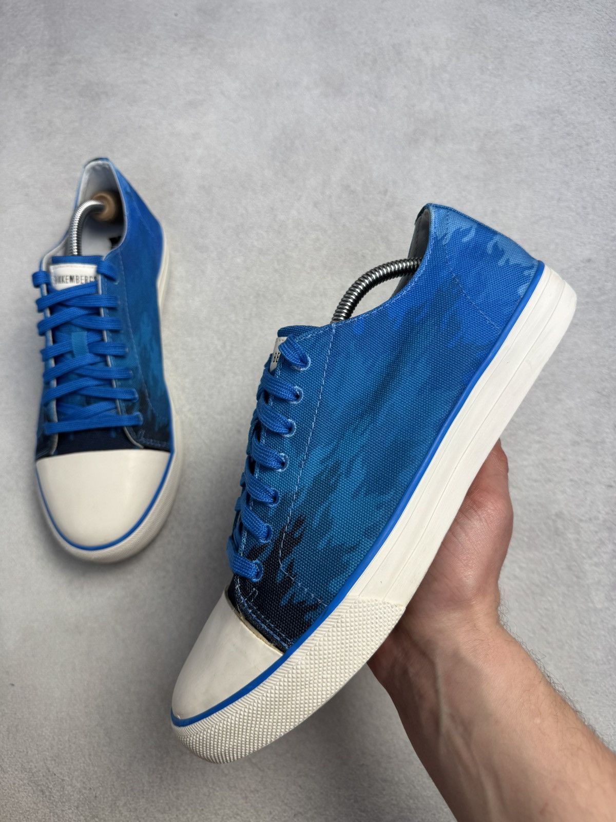 Dirk Bikkembergs Dirk Bikkembergs X Fedez Farnell Sneakers blue canvas US9,5 Size US 9.5 / EU 42-43 - 8 Thumbnail