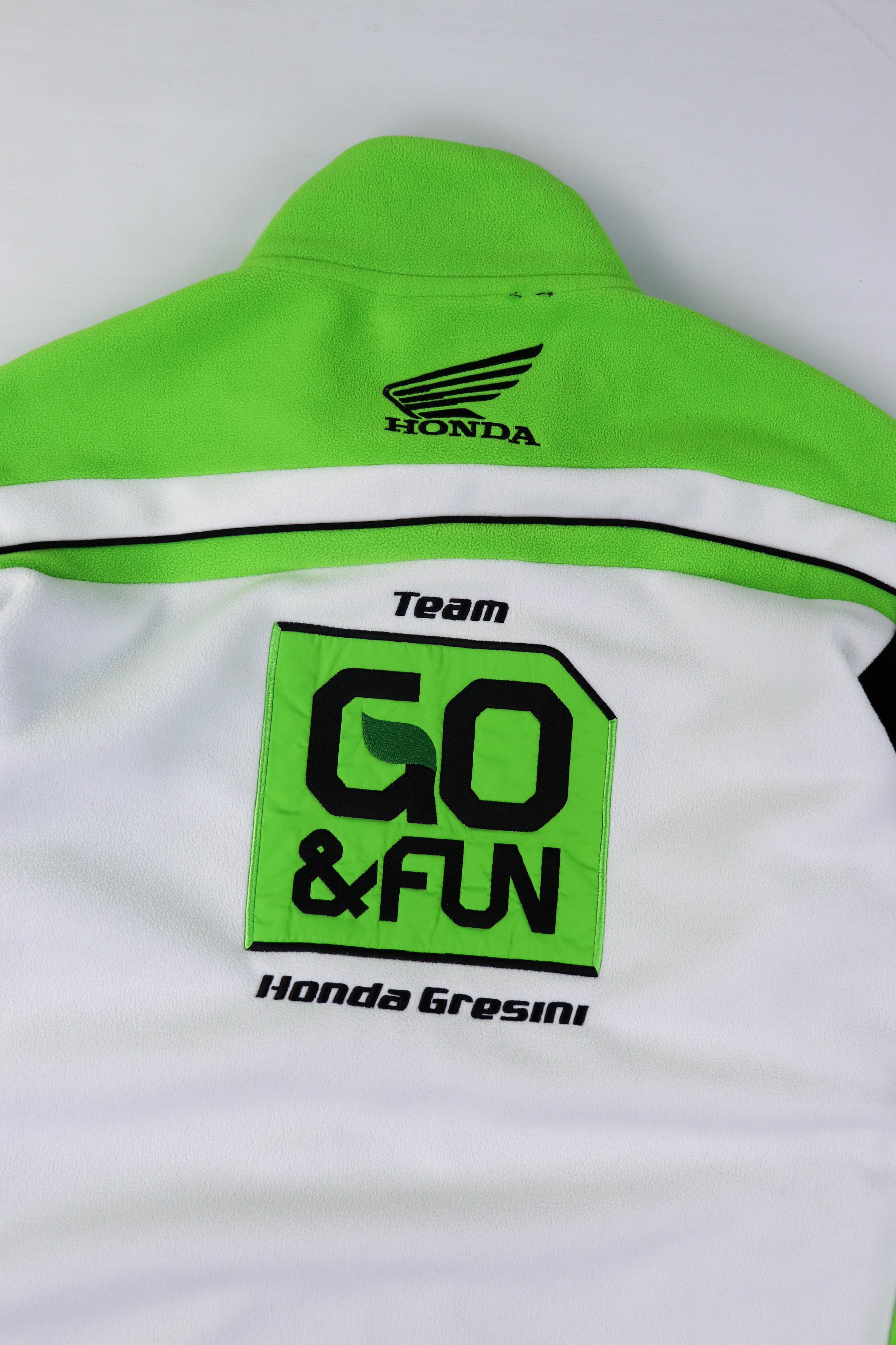Honda HONDA Gresini Multicolor MotoGP Racing Fleece Zip Jacket Size US XL / EU 56 / 4 - 9 Thumbnail