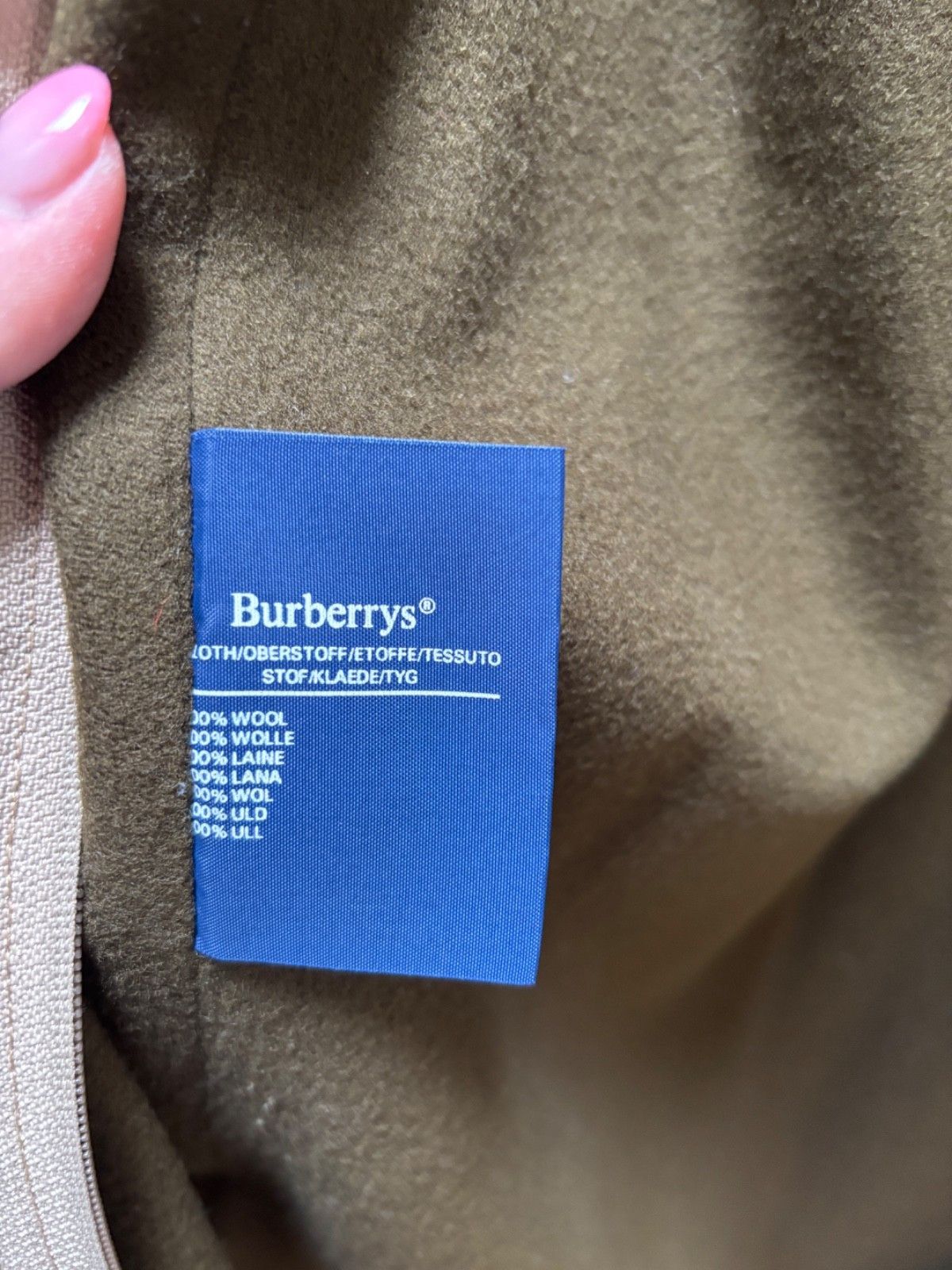 Burberry Rare M46 90s Burberry Trench Coat w/ Green House Check Size US XL / EU 56 / 4 - 20 Thumbnail
