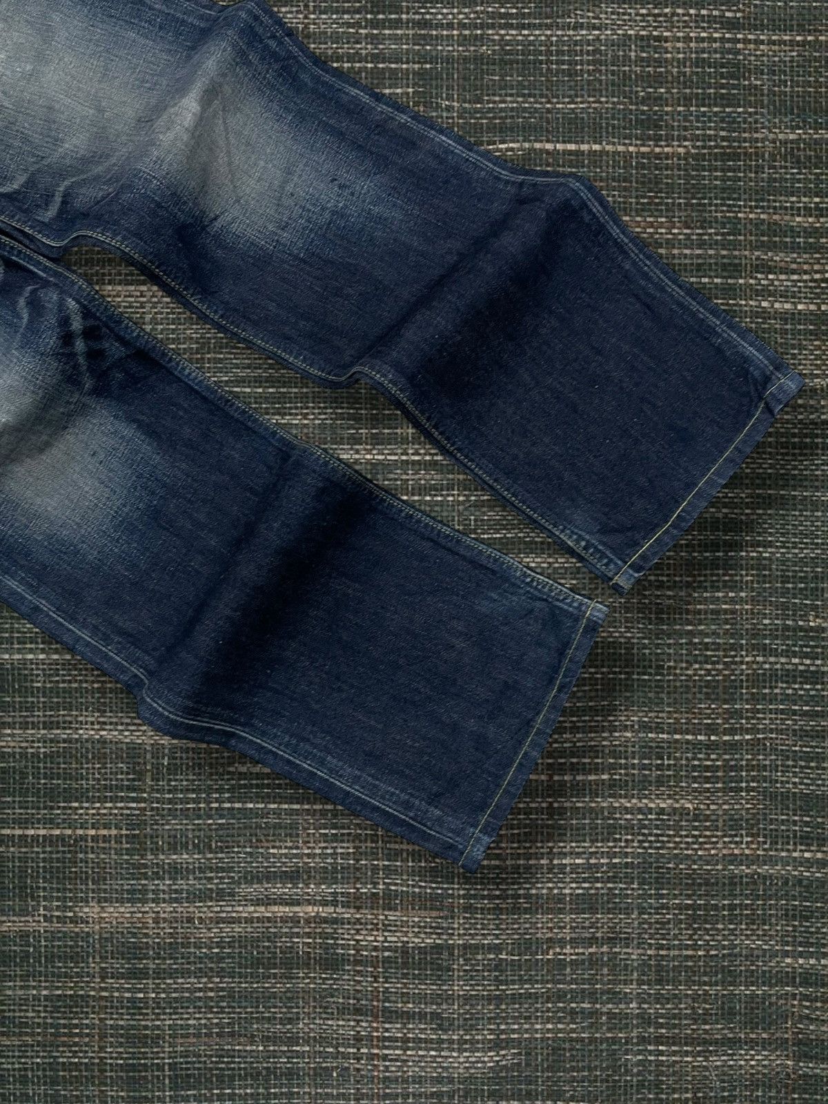 Levi's Vintage Clothing Vintate 1990s Designer Levis 502 Distressed Blue Denim Size US 29 - 5 Thumbnail