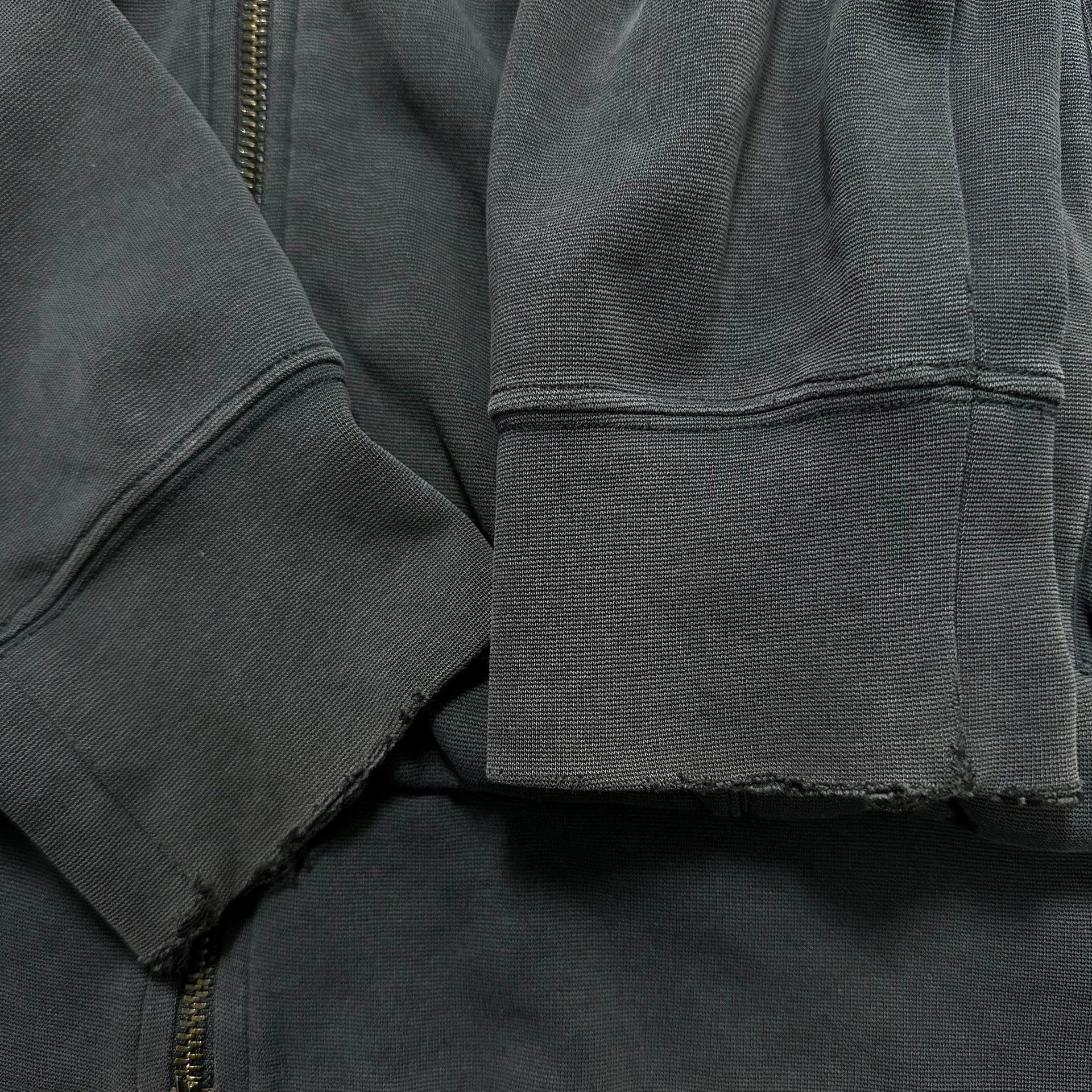 Dior Dior Distressed Black Bee Arm Ripped Zip Hoodie Size US M / EU 48-50 / 2 - 6 Thumbnail