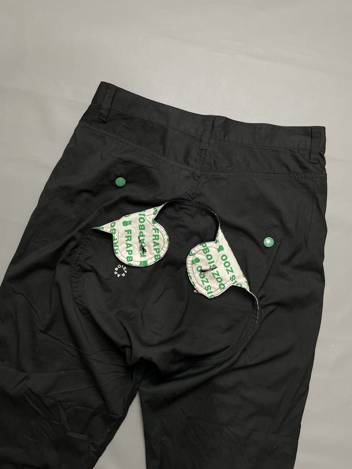 Frapbois Frapbois by issey miyake drop crotch pants koala bear Pocket Size US 30 / EU 46 - 3 Thumbnail