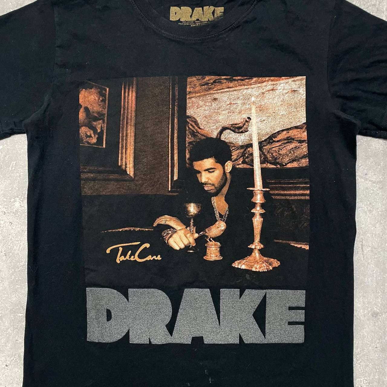Drake × October's Very Own × Rap Tees 2012 Drake Take Care Album T Shirt Size S Size US S / EU 44-46 / 1 - 5 Thumbnail