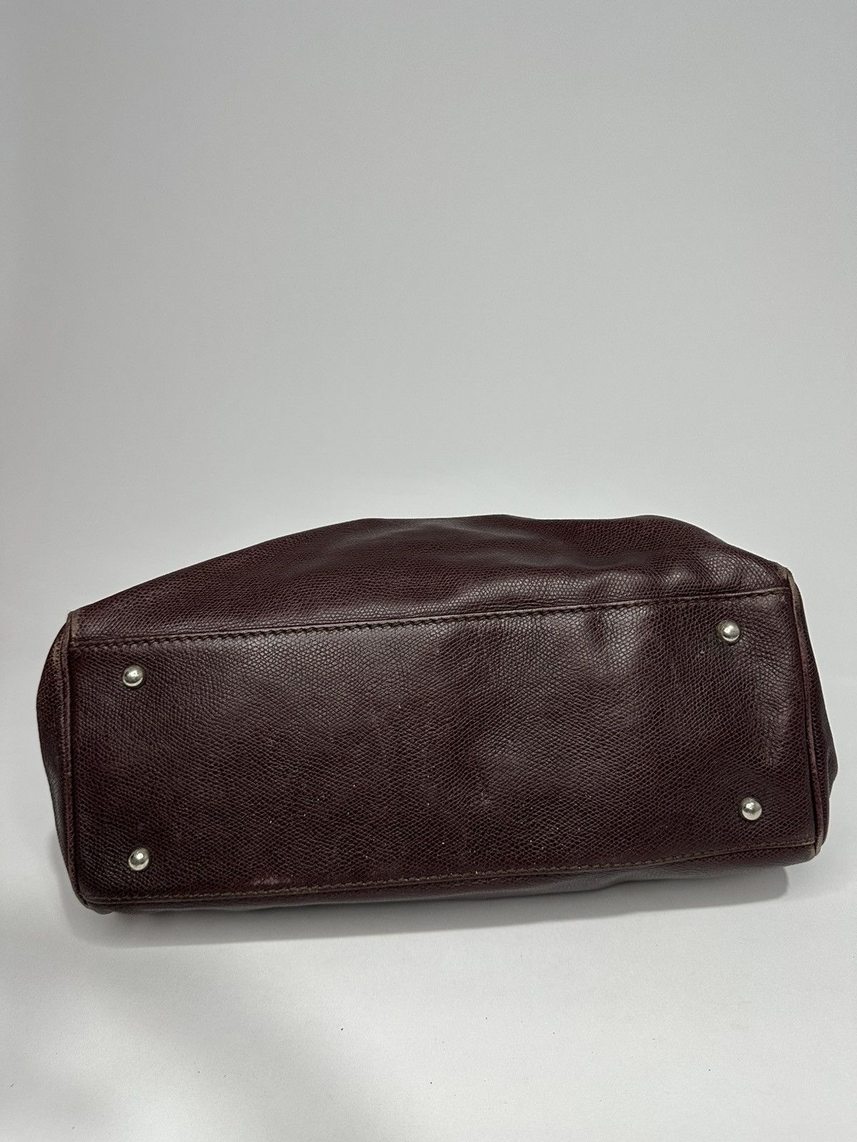 Jil Sander Vintage JIL SANDER Dark Burgundy Leather Handbag. Size ONE SIZE - 8 Thumbnail