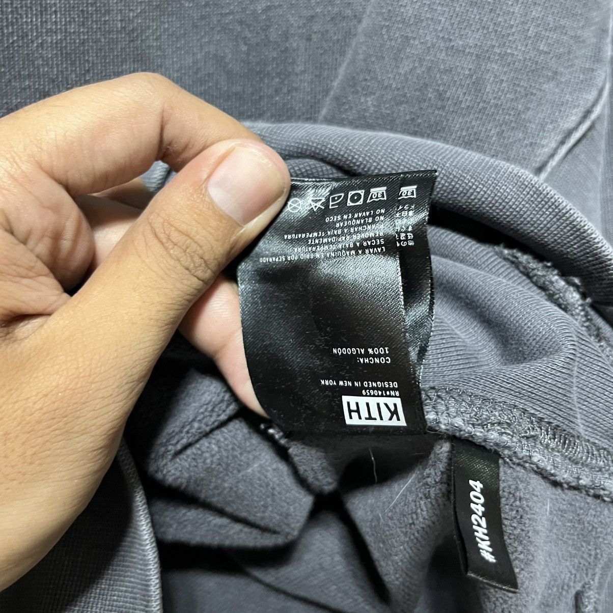 Kith Kith Williams 3 Hoodie Battleship Grey Size US S / EU 44-46 / 1 - 9 Thumbnail