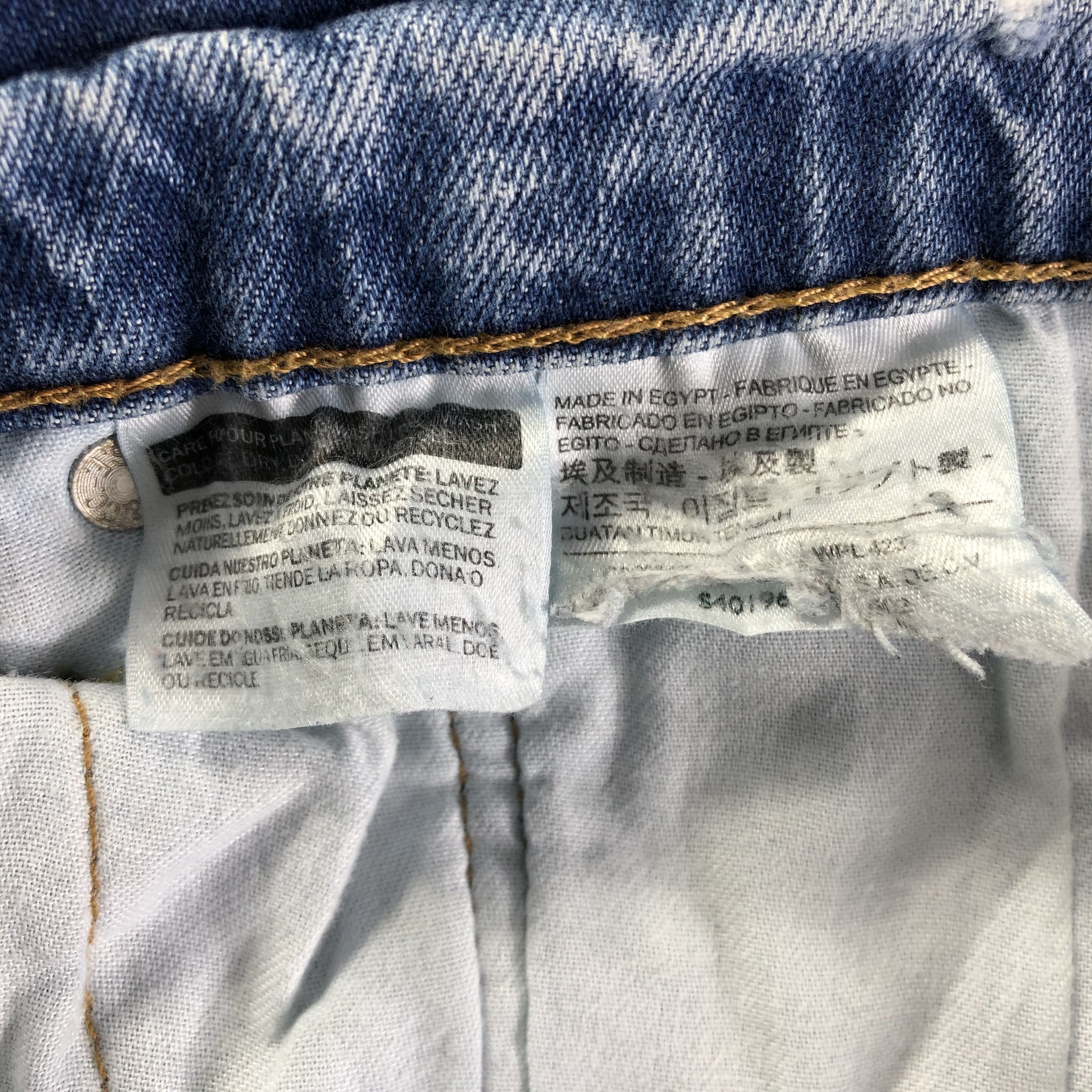 Levi's Vintage Light Wash Levis 511 Jeans-J4445 Size US 32 / EU 48 - 11 Thumbnail