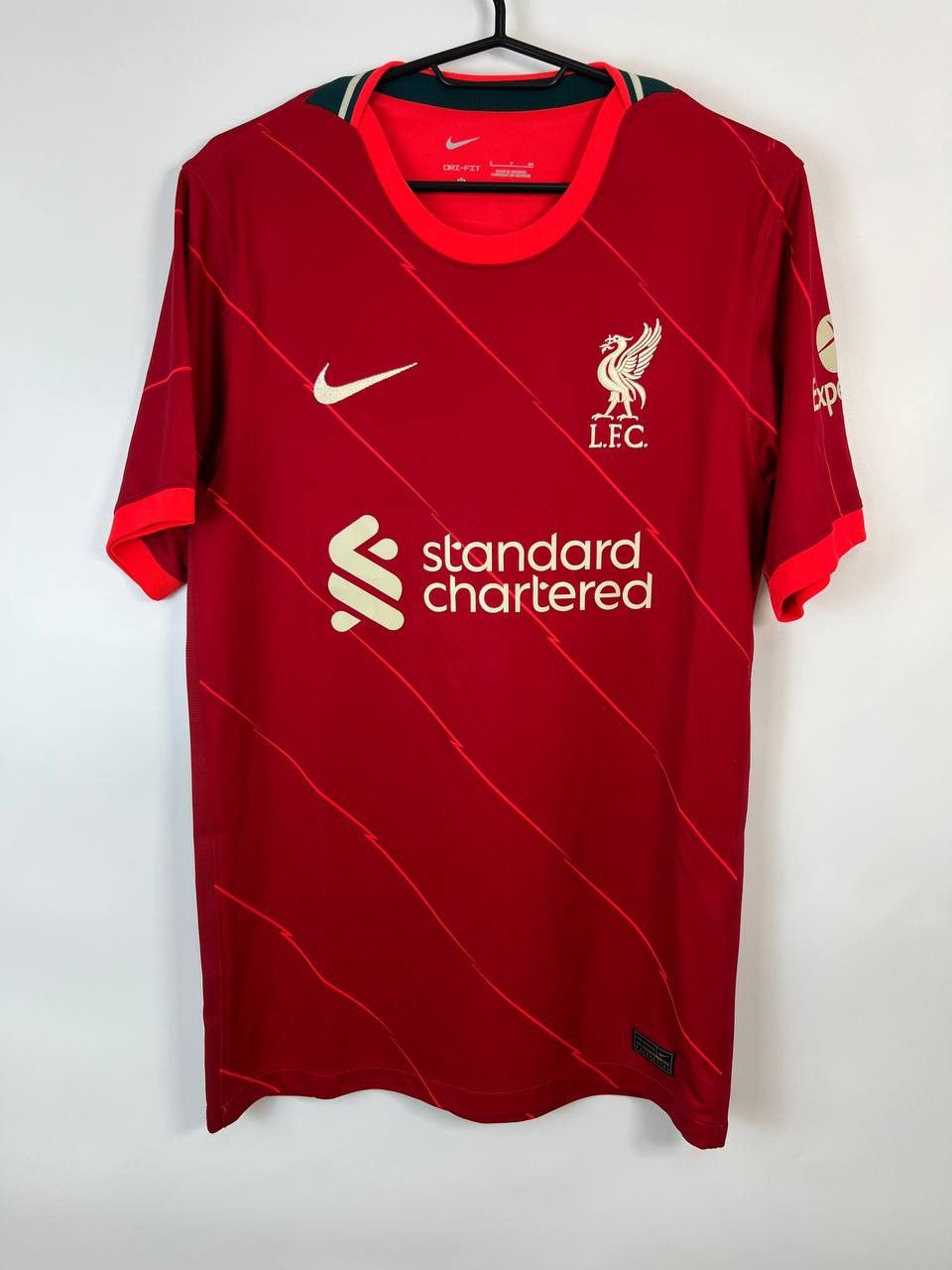 Nike LIVERPOOL 2021 2022 HOME SHIRT FOOTBALL NIKE Sz S DB2560-688 Size US S / EU 44-46 / 1 - 1 Thumbnail