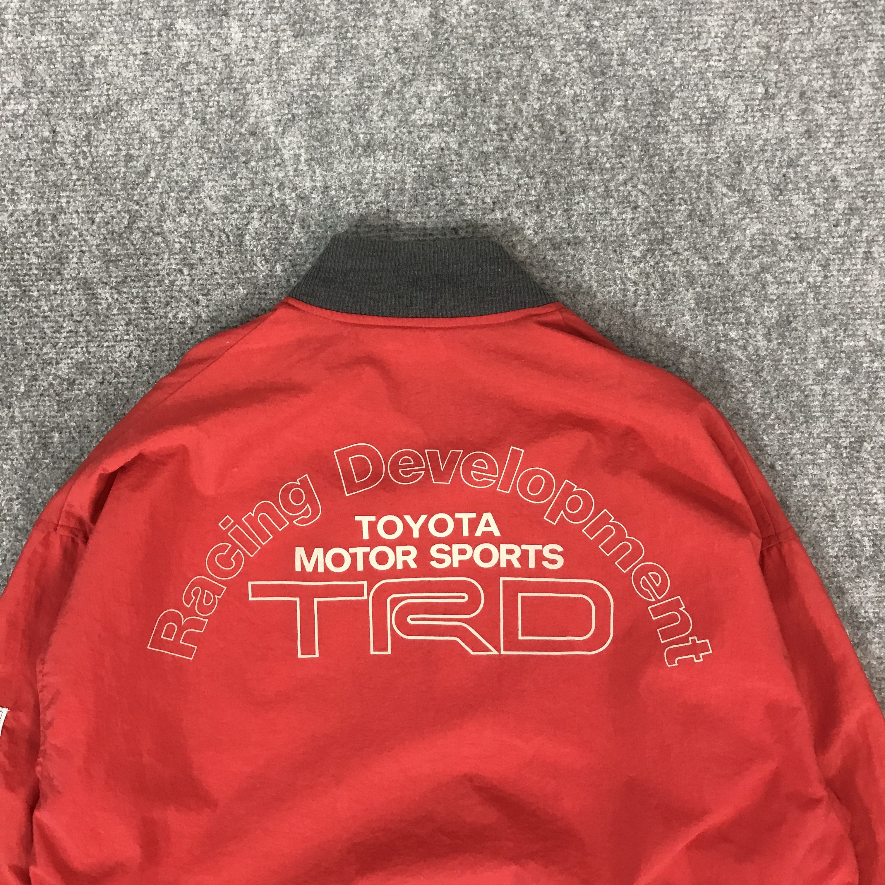Sports Specialties VTG 90s TOYOTA TRD RACING BOMBER JACKET K69B7 Size US M / EU 48-50 / 2 - 4 Thumbnail