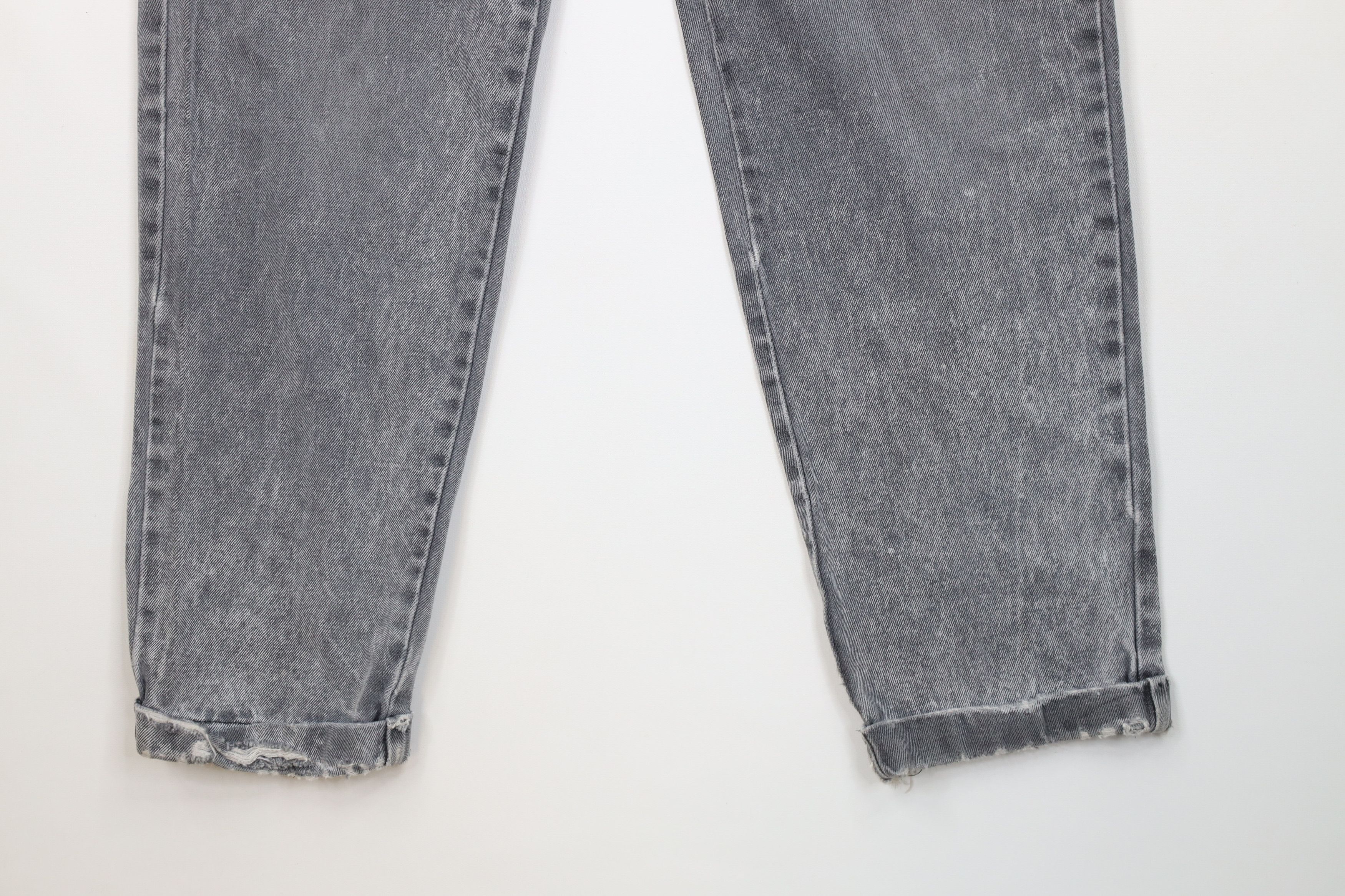 Vintage Vintage 80s 90s Streetwear Pleated High Waist Denim Jeans Size 28" / US 6 / IT 42 - 4 Thumbnail