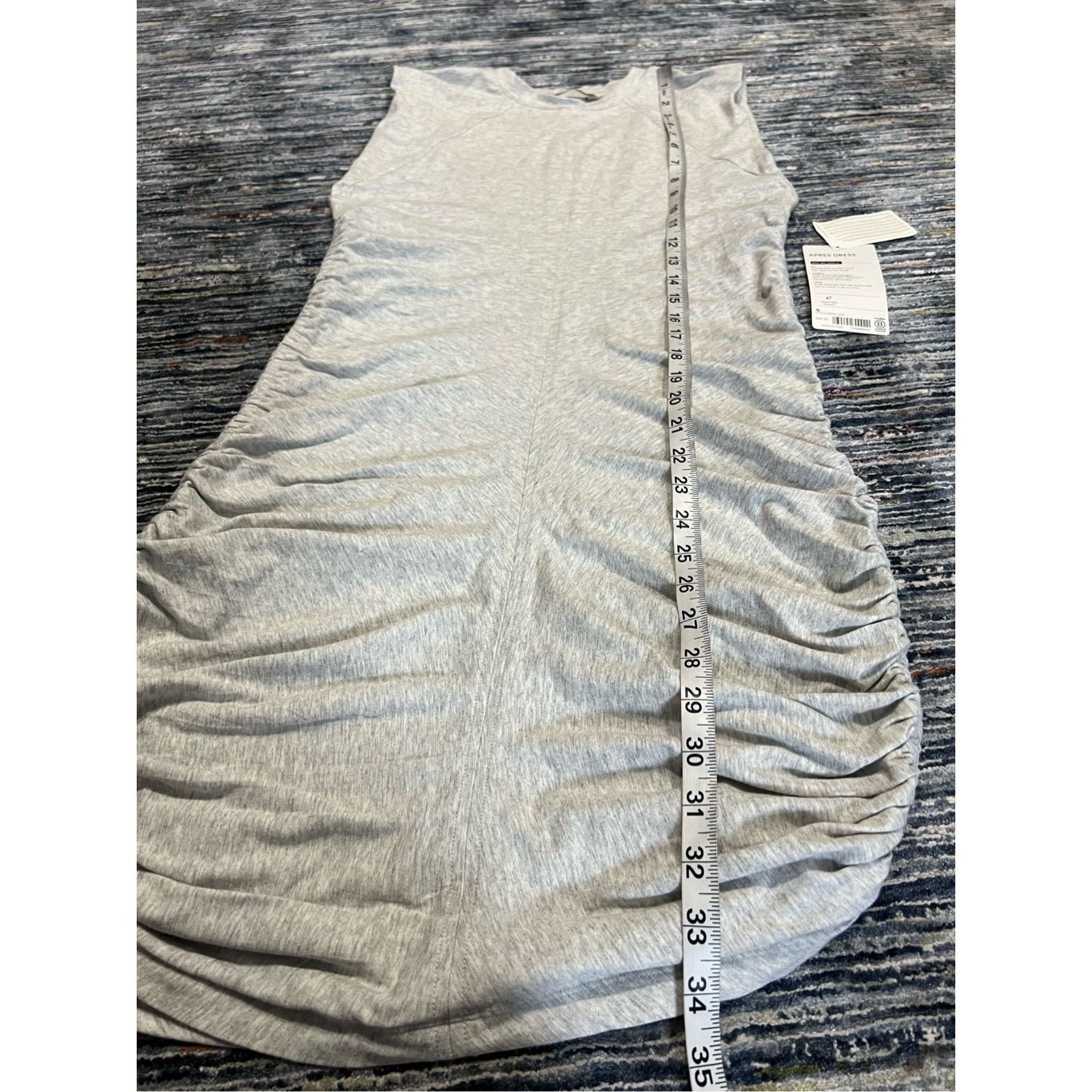 Athleta Athleta NWT Apres Ruched Dress Grey Heather size S Size S / US 4 / IT 40 - 8 Thumbnail