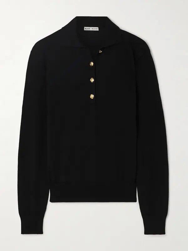 Other BLAZÉ MILANO Alegria Silk And Cotton-Blend Sweater Size M / US 6-8 / IT 42-44 - 1 Thumbnail