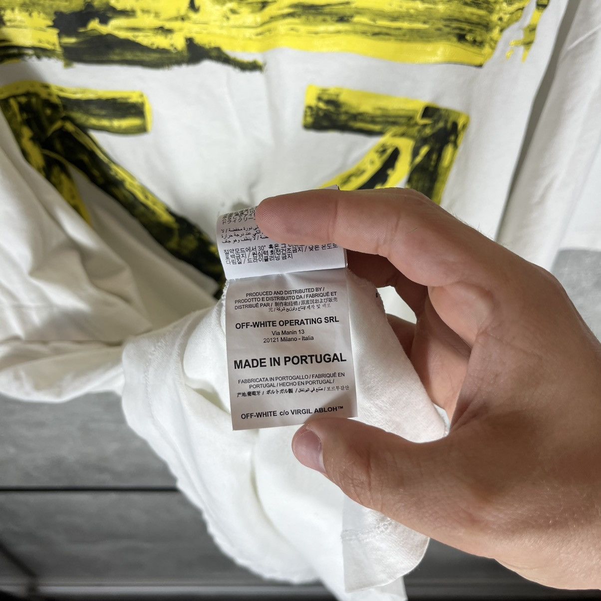 Off-White OFF WHITE ACRYLIC ARROWS VINTAGE TEE TSHIRT VIRGIL ABLOH Size US XL / EU 56 / 4 - 18 Thumbnail