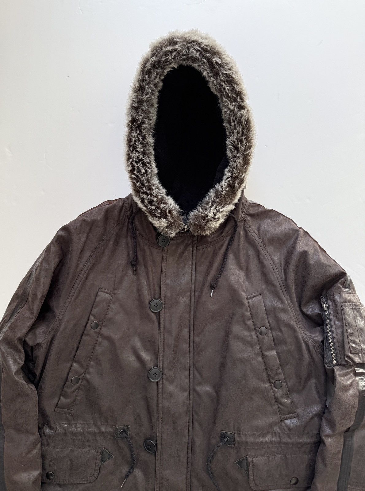 Final Home Final Home archive 06’ astro coated N-2B jacket Size US L / EU 52-54 / 3 - 3 Thumbnail