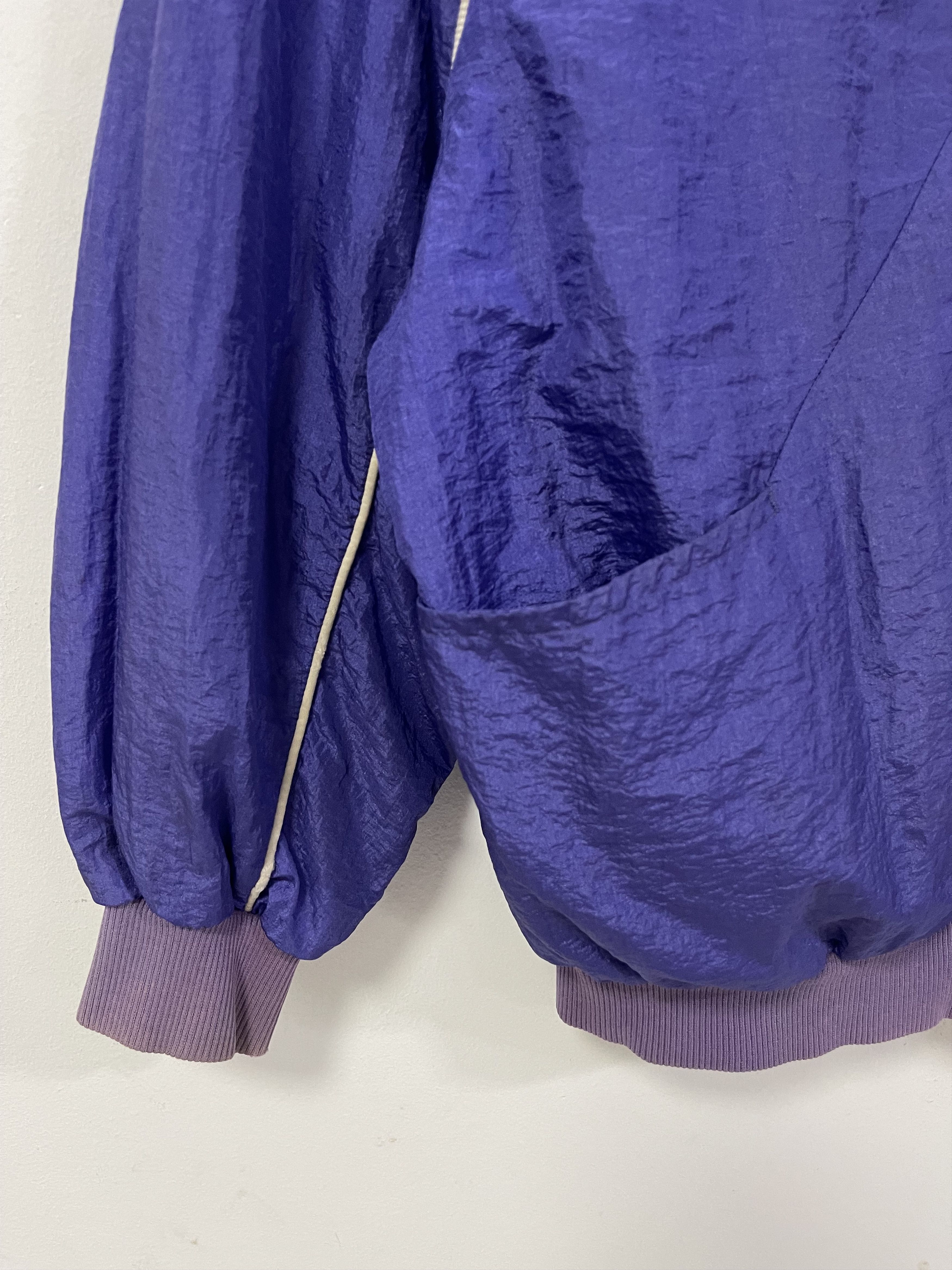 Vintage 90s Lacoste Mini Logo Embroidery Zipper Jacket