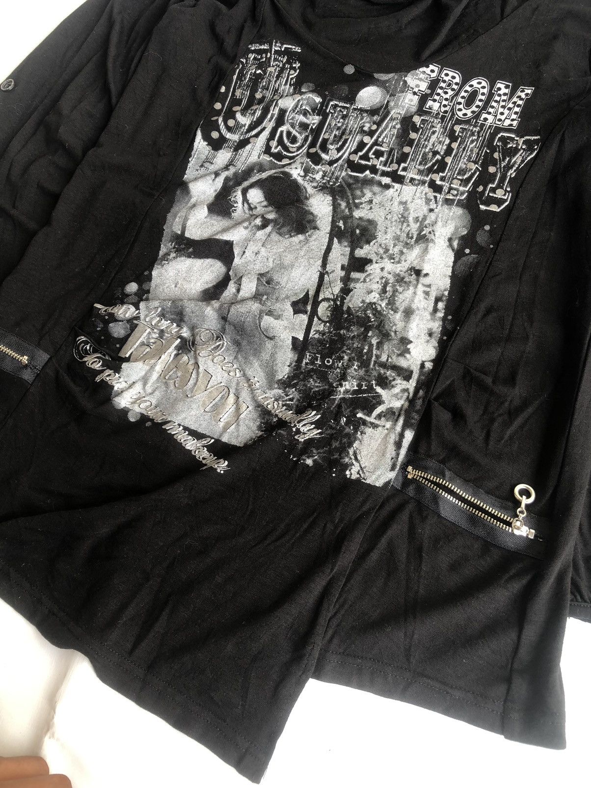 If Six Was Nine Japanese Gothic Poem From Usually Hysteric Style Size US L / EU 52-54 / 3 - 6 Thumbnail