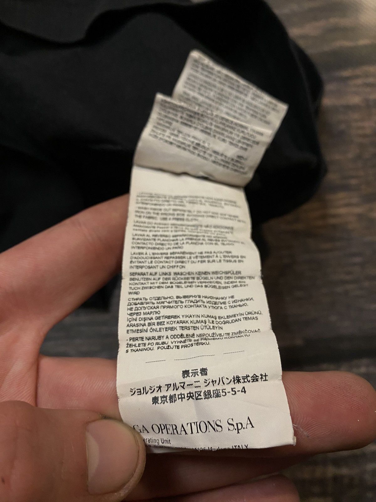 Armani ⚡️ARMANI MONOGRAMM TEE Size US M / EU 48-50 / 2 - 6 Thumbnail