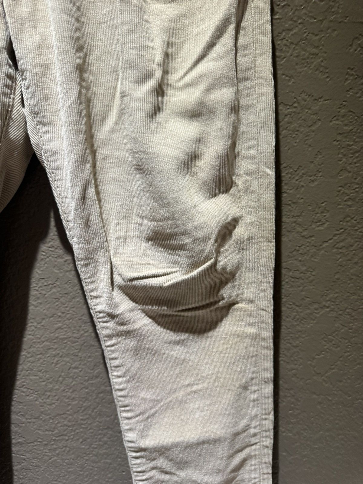 Hurley Hurley Beige Corduroy Straight Leg Light Tan Pants 2000s Y2k Size US 30 / EU 46 - 7 Thumbnail