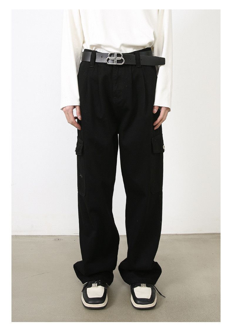 Japanese Brand Japanese retro loose straight trend casual workwear jeans Size US 32 / EU 48 - 1 Thumbnail
