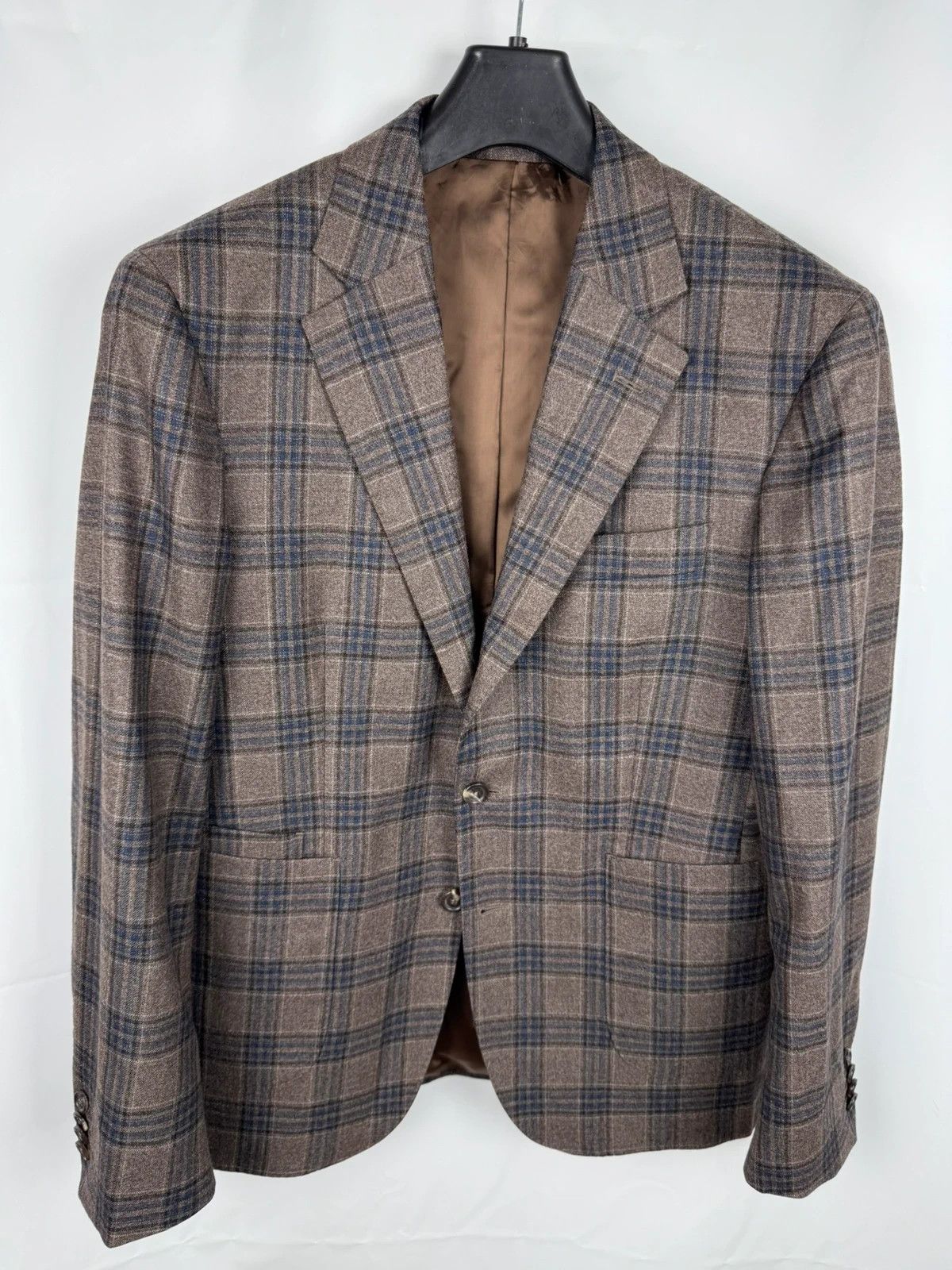 Pelikamo Plaid Blazer Wool size M