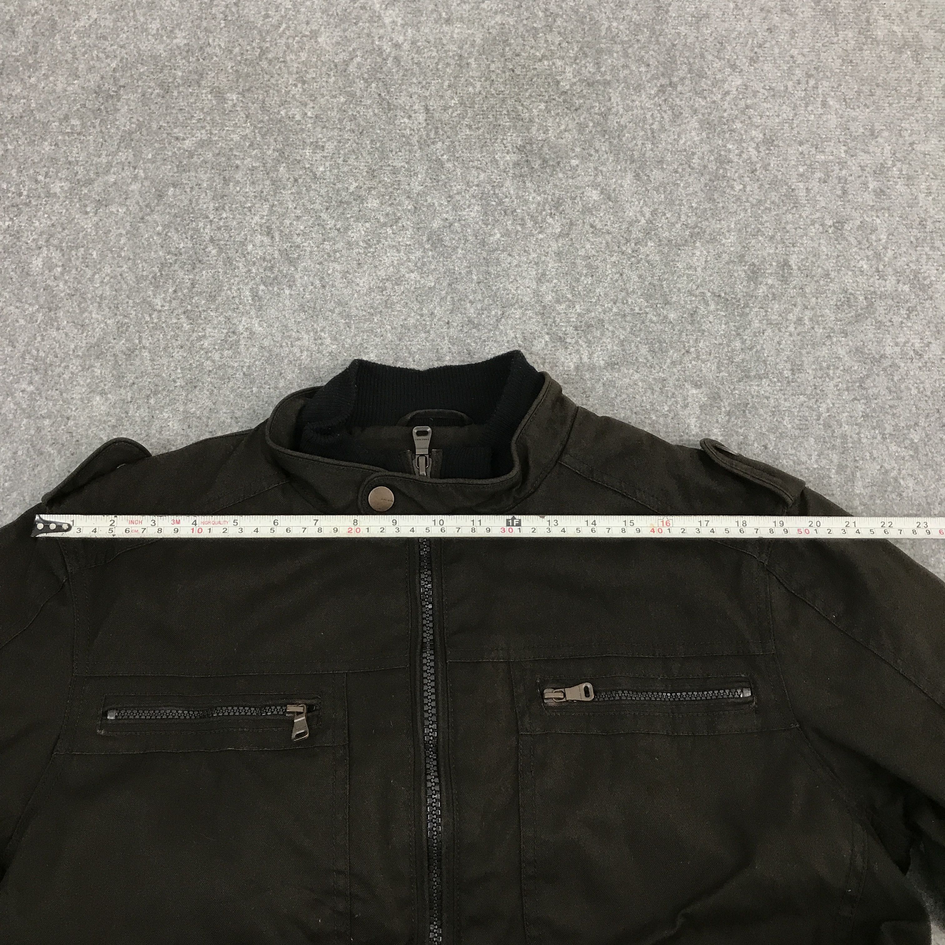 Japanese Brand × Zara ZARA MAN DESIGN ZIPPER JACKET Size US L / EU 52-54 / 3 - 9 Thumbnail