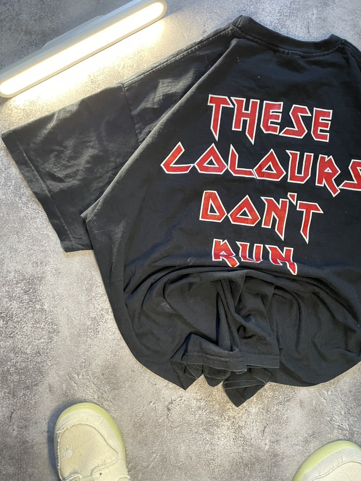 Band Tees Vintage 00s Iron Maiden ‘These Colours Don’t Run’ Band Tee Size US XL / EU 56 / 4 - 10 Thumbnail