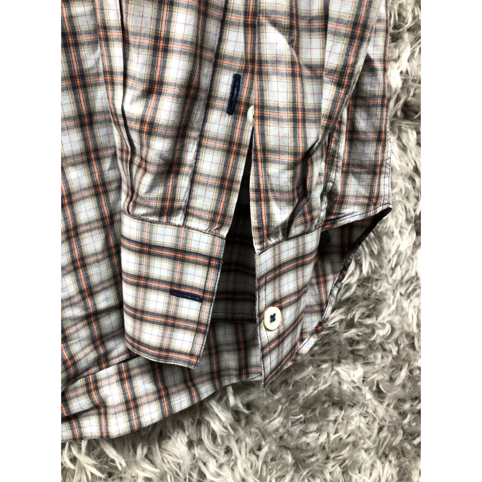 Billy Reid Billy Reid Shirt Size M Mens Long Sleeve Multicolor Plaid Button Down Collar Size US M / EU 48-50 / 2 - 3 Thumbnail
