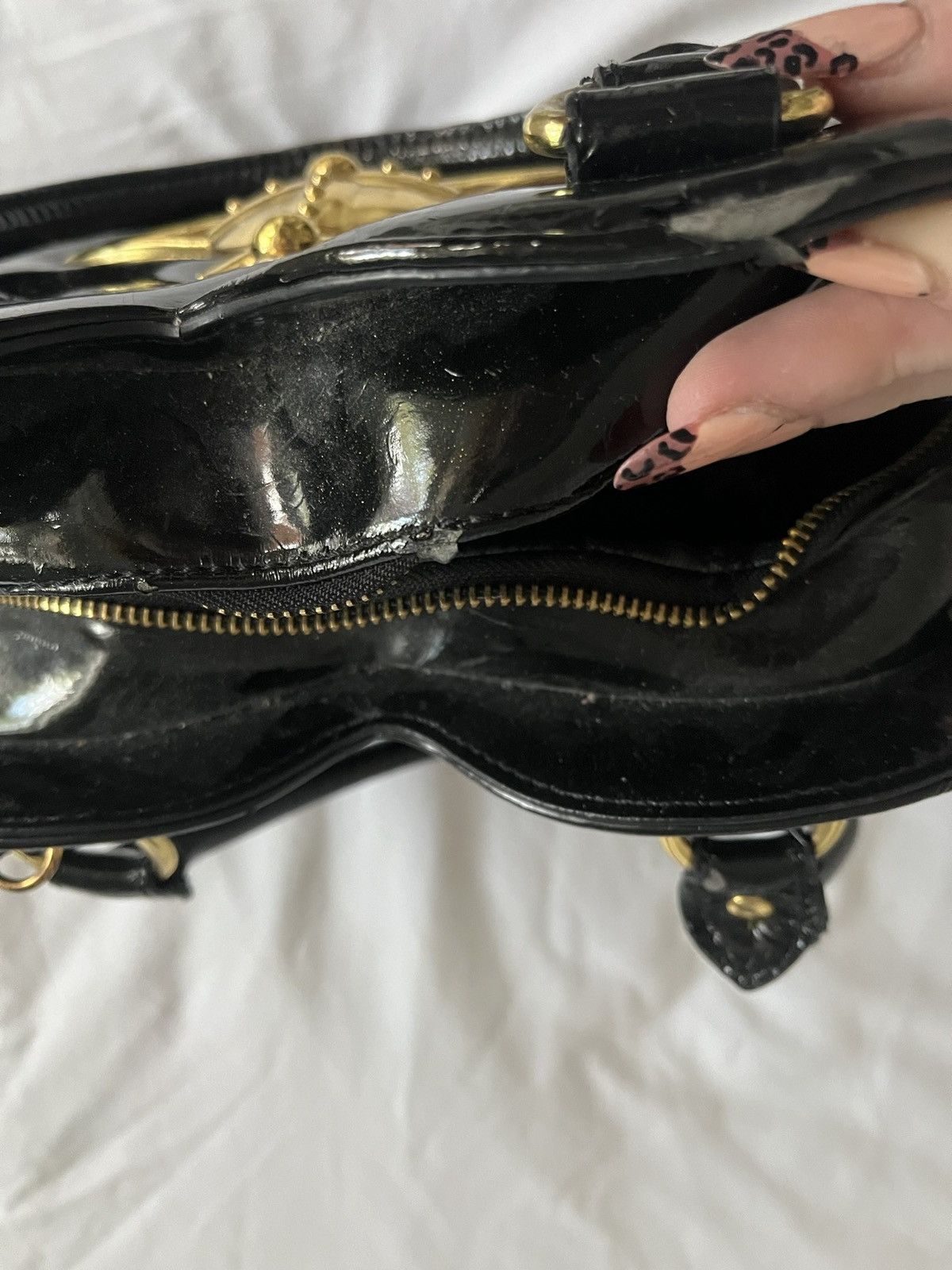 Vivienne Westwood Vivienne Westwood black heart chancery bag Size ONE SIZE - 7 Thumbnail