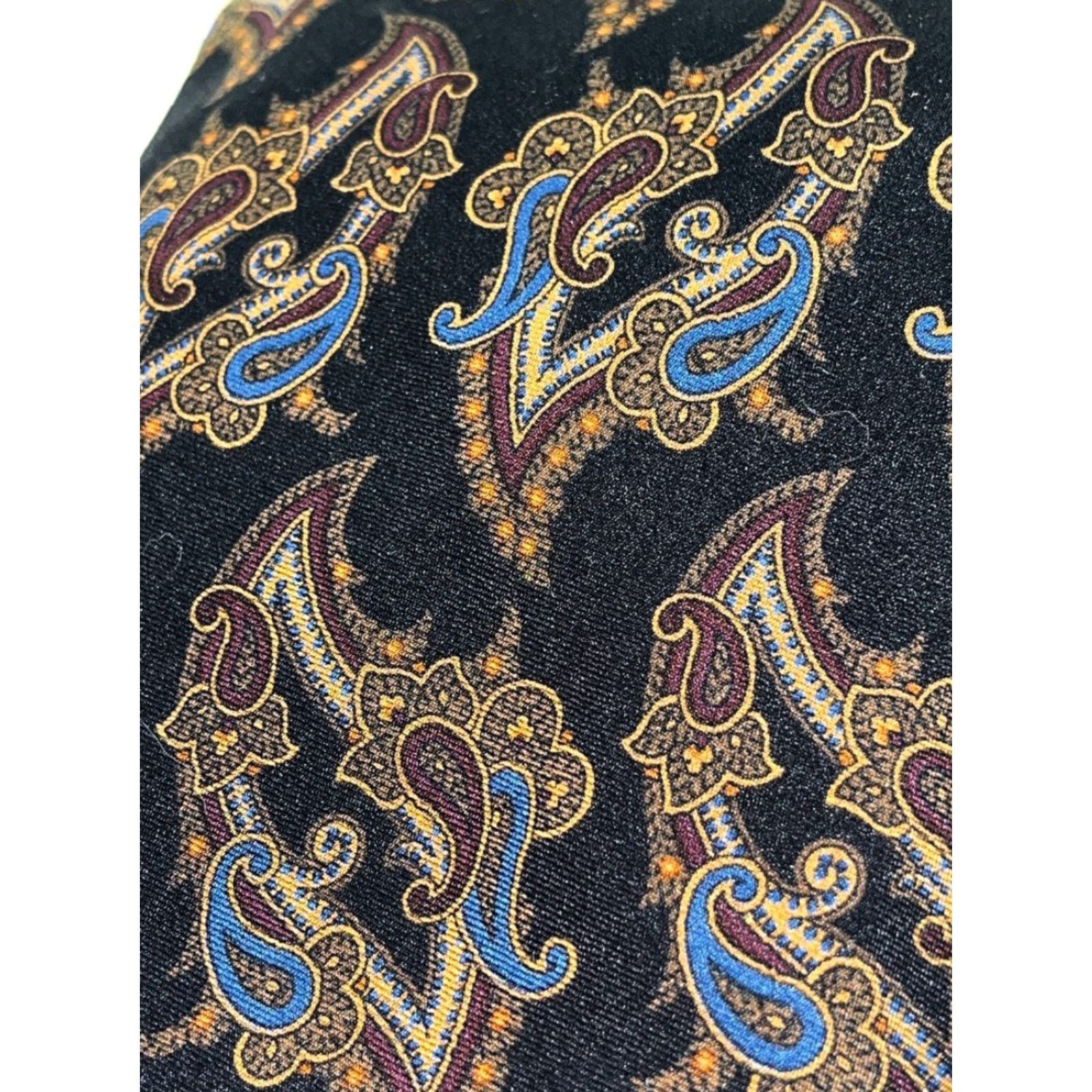 Polo Ralph Lauren VINTAGE Polo Ralph Lauren Paisley Silk Tie Handmade USA Mens Neckwear Indulgent Classic Size US M / EU 48-50 / 2 - 6 Thumbnail
