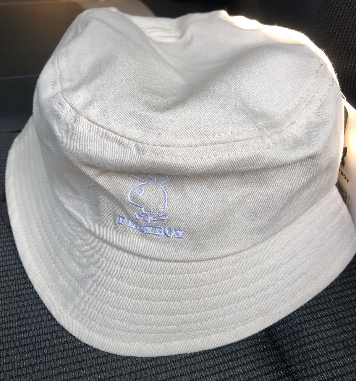Playboy Playboy BucketHat Embroyed Logo BEIGE Onesize Size ONE SIZE - 4 Thumbnail