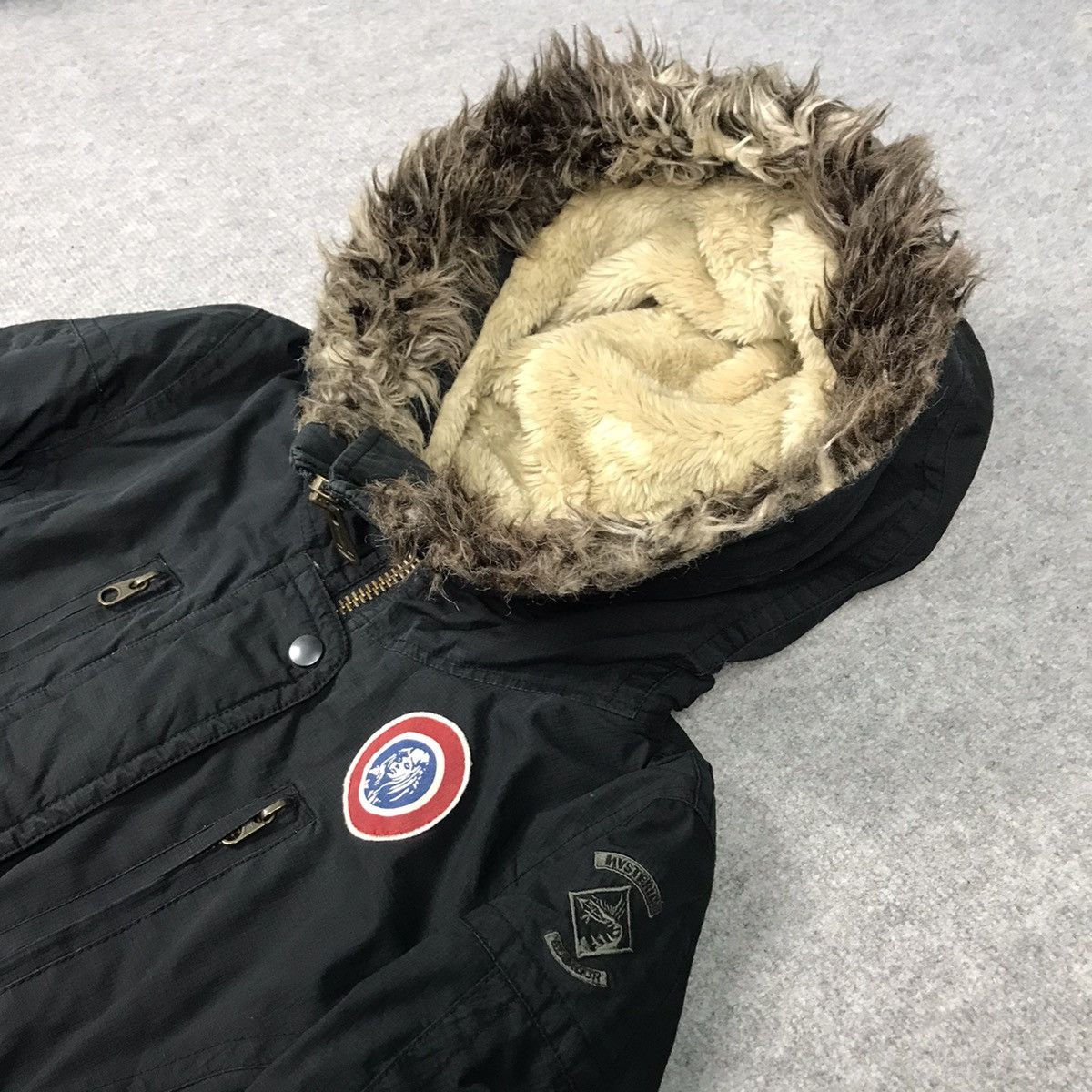 Hysteric Glamour HYSTERIC GLAMOUR PARKAS FUR HOODIES JACKET Size US S / EU 44-46 / 1 - 7 Thumbnail