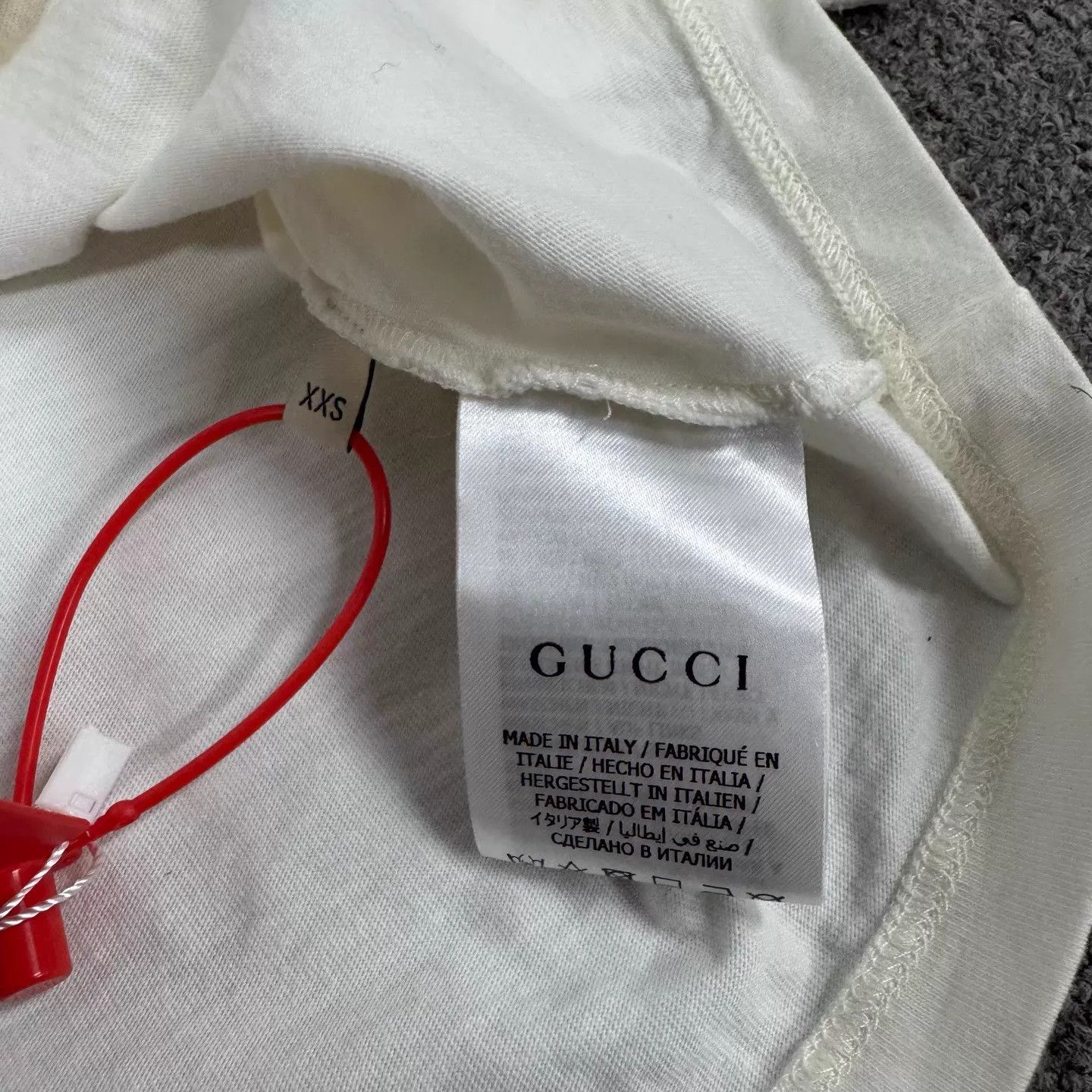 Gucci Gucci Pikarar Collab Cake Puppy Cropped SS Tee XXS Size XXS / US 00 / IT 34 - 7 Thumbnail