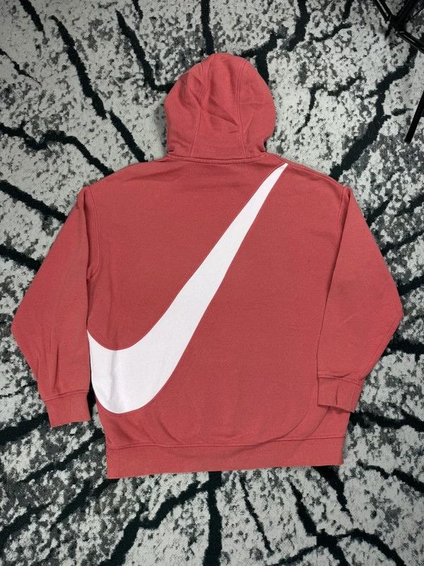 Nike Nike center logo hoodie coral pink white M Size US M / EU 48-50 / 2 - 2 Thumbnail
