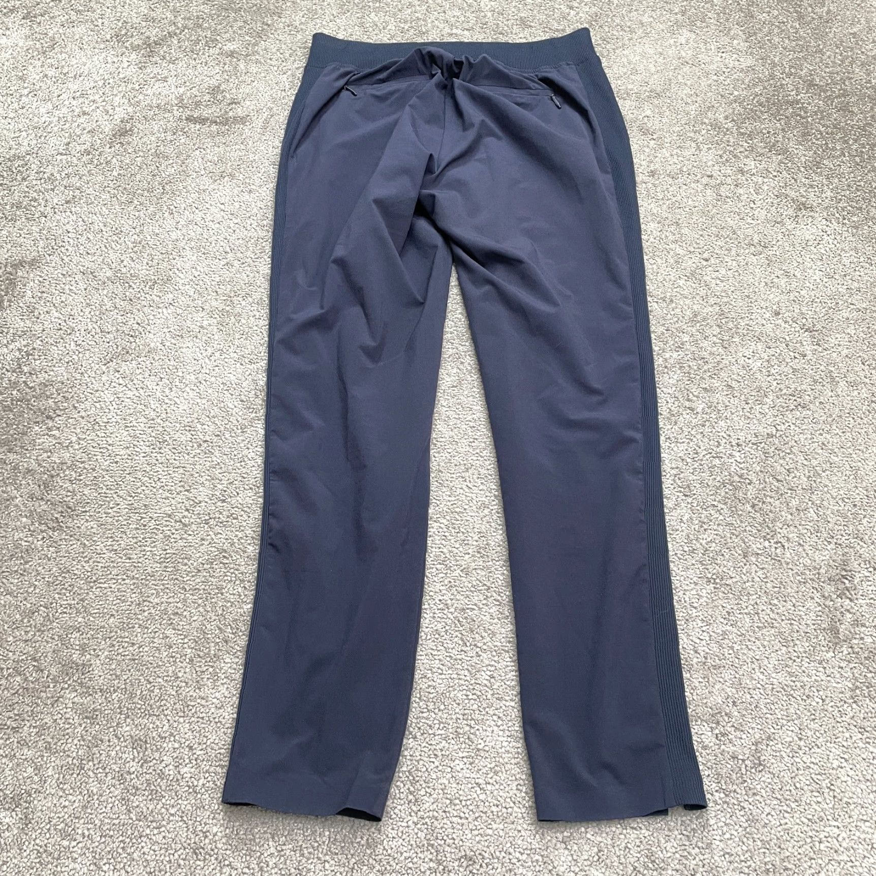 Athleta Athleta Pants Womens 0 Blue Athleta Performance Pull On Tapered Leg Jogger Streetwear Activewear (XS-?) Size 25" / US 0 / IT 36 - 2 Thumbnail