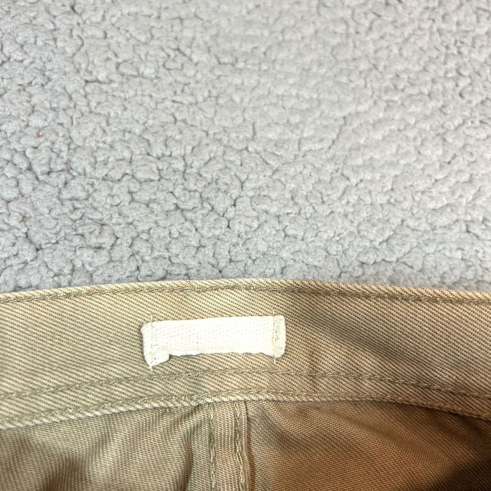 The Unbranded Brand Unbranded Brand Men’s Tan Khaki Pants 30x30 Button Fly Selvedge USA Made Chino Casual 5-Pocket Straight Java? Size US 30 / EU 46 - 3 Thumbnail