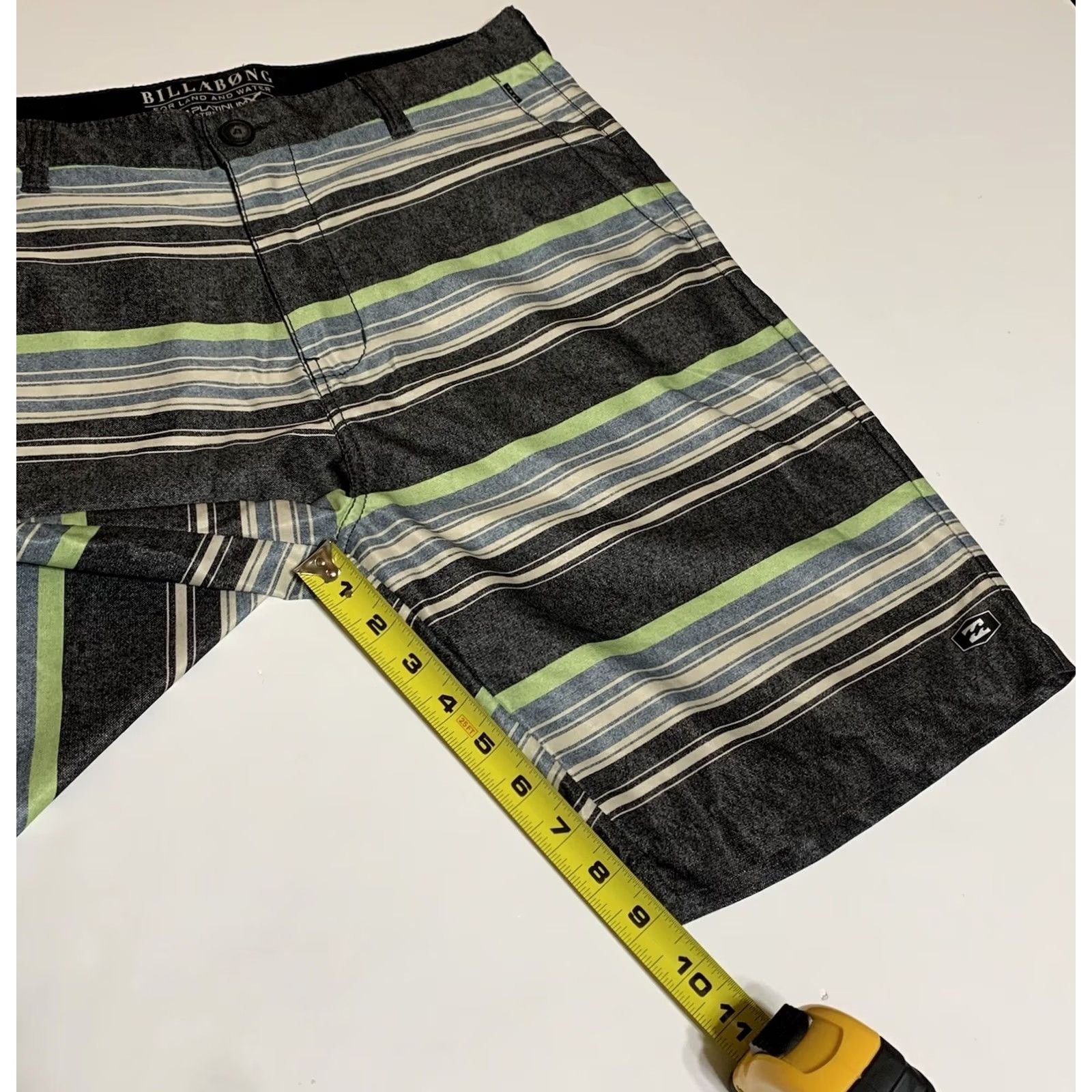 Billabong Billabong for Land and Water Platinum Stretch Swim Trunks Bottom Mens 34 Camouflage Multicolor 89% Polyester 11% Spandex Stretch Recreational Size US 34 / EU 50 - 5 Thumbnail