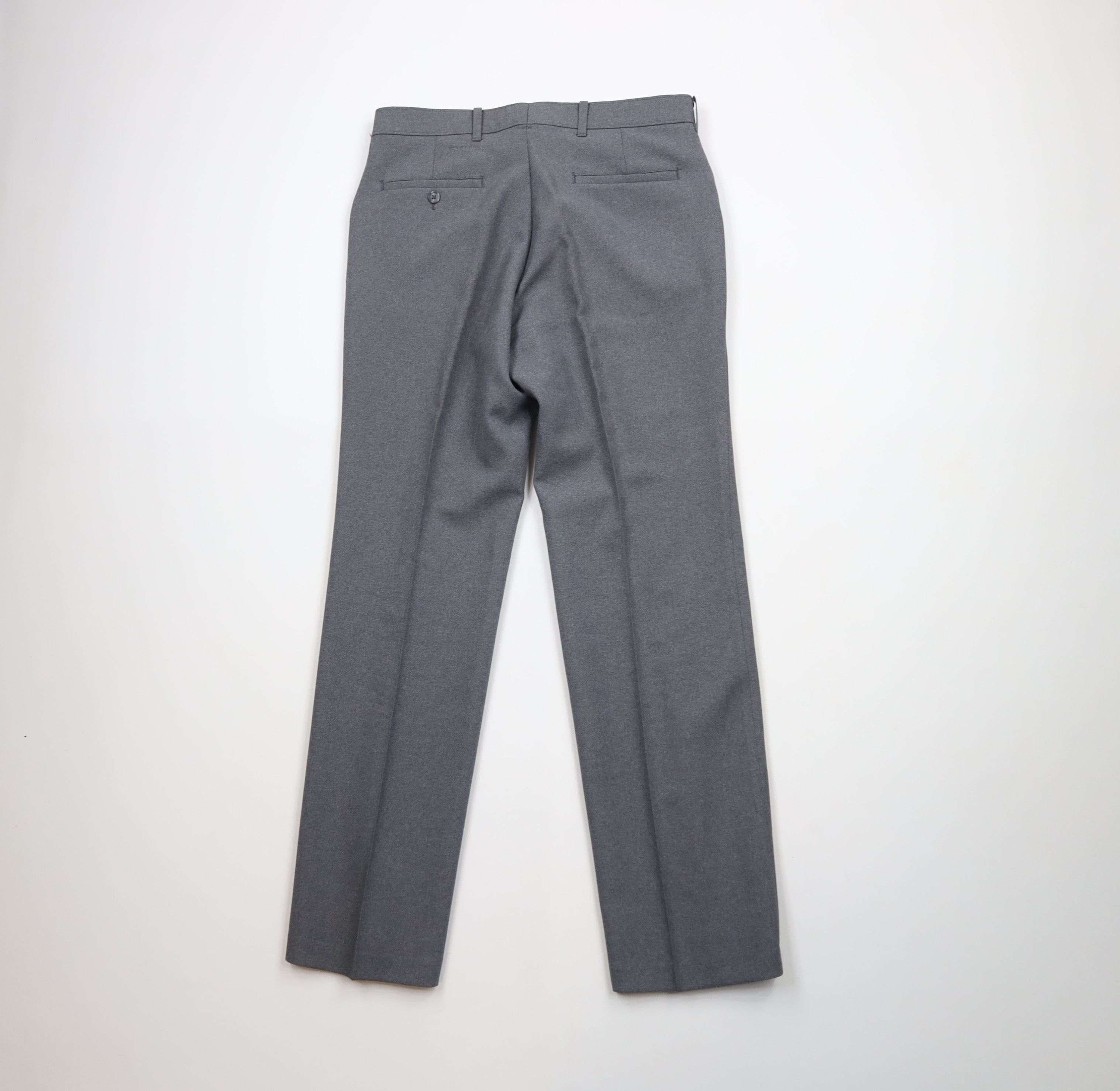 Levi's × Vintage Vintage 70s Levis Wide Leg Knit Chino Pants Heather Gray USA Size US 32 / EU 48 - 8 Thumbnail