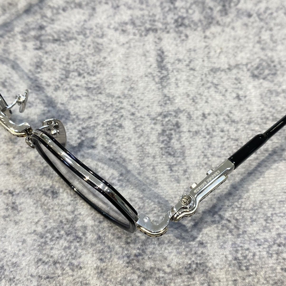 Chrome Hearts CHROME HEARTS TATTERS BLACK - SHINY SILVER Size ONE SIZE - 4 Thumbnail